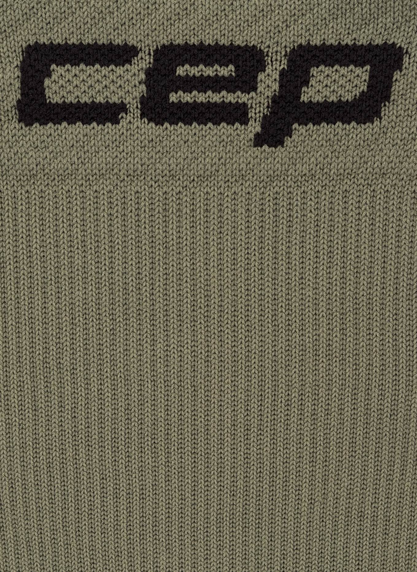 cep Laufsocken CORE RUN COMPRESSION MID CUT MID CUSHION: OLIV