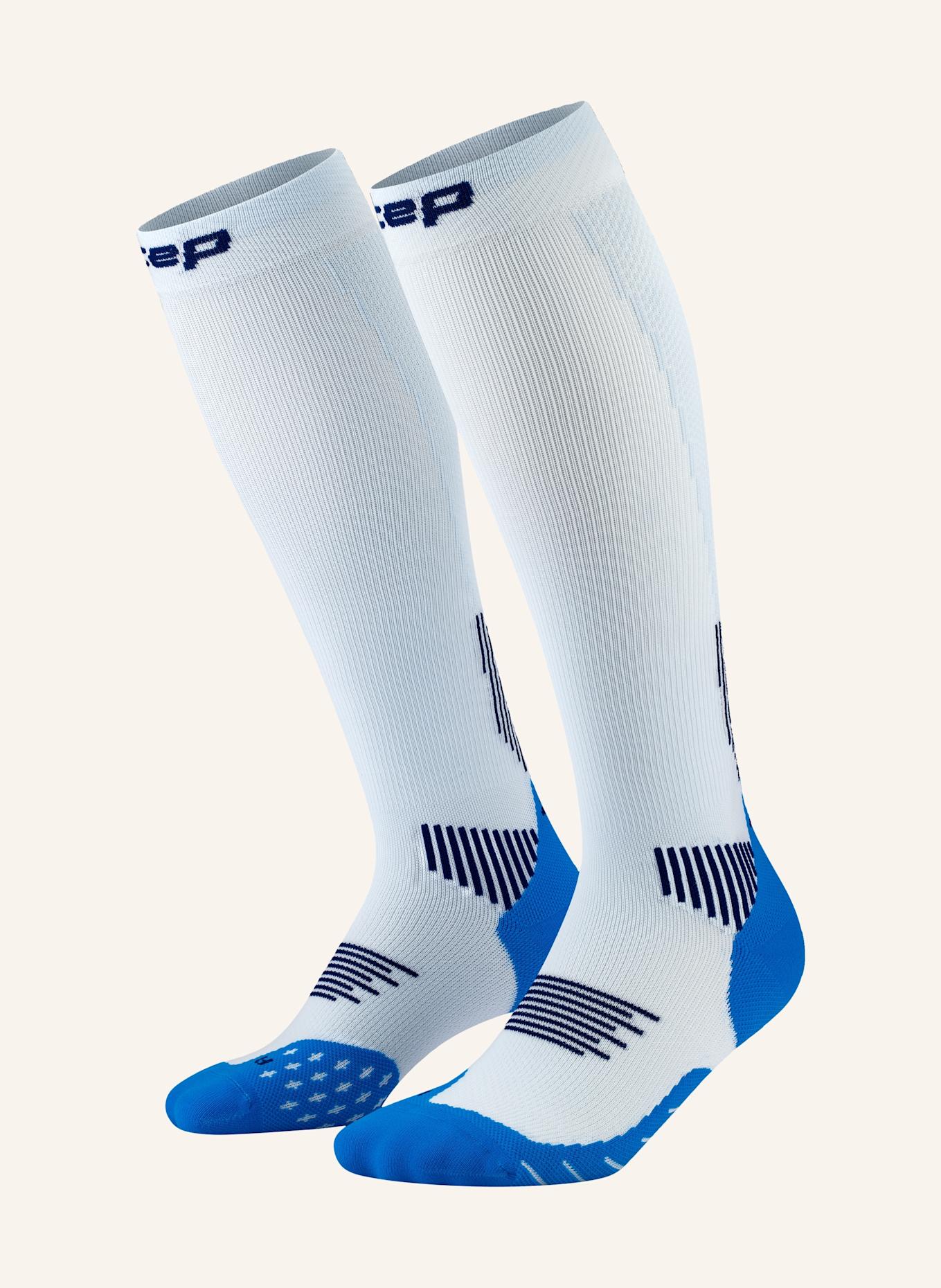 cep Laufsocken THE RUN SOCKS TALL: HELLBLAU/ BLAU