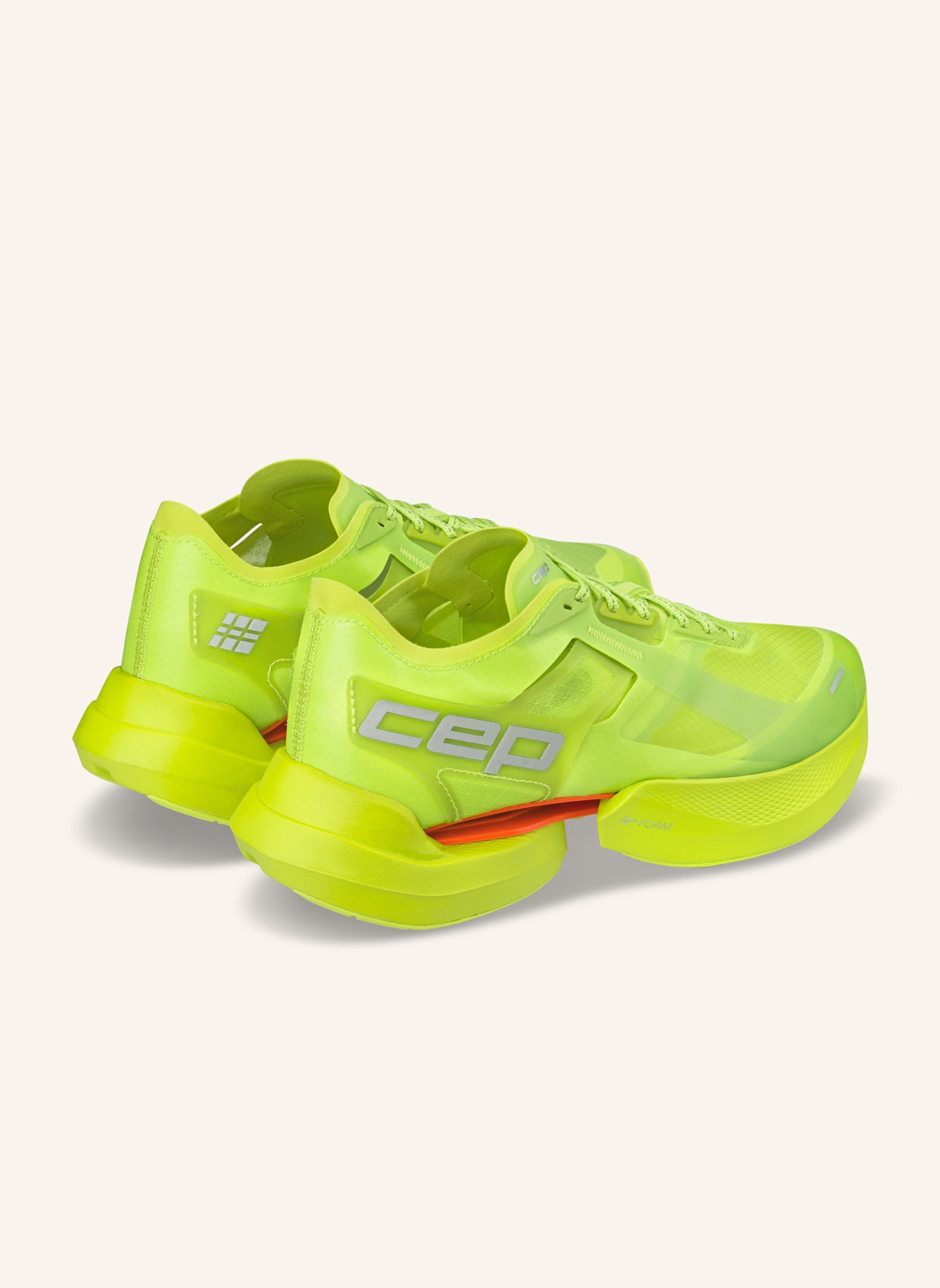 cep Laufschuhe CEP PRO RUN OPTASPEED BOWTECH: HELLGRÜN