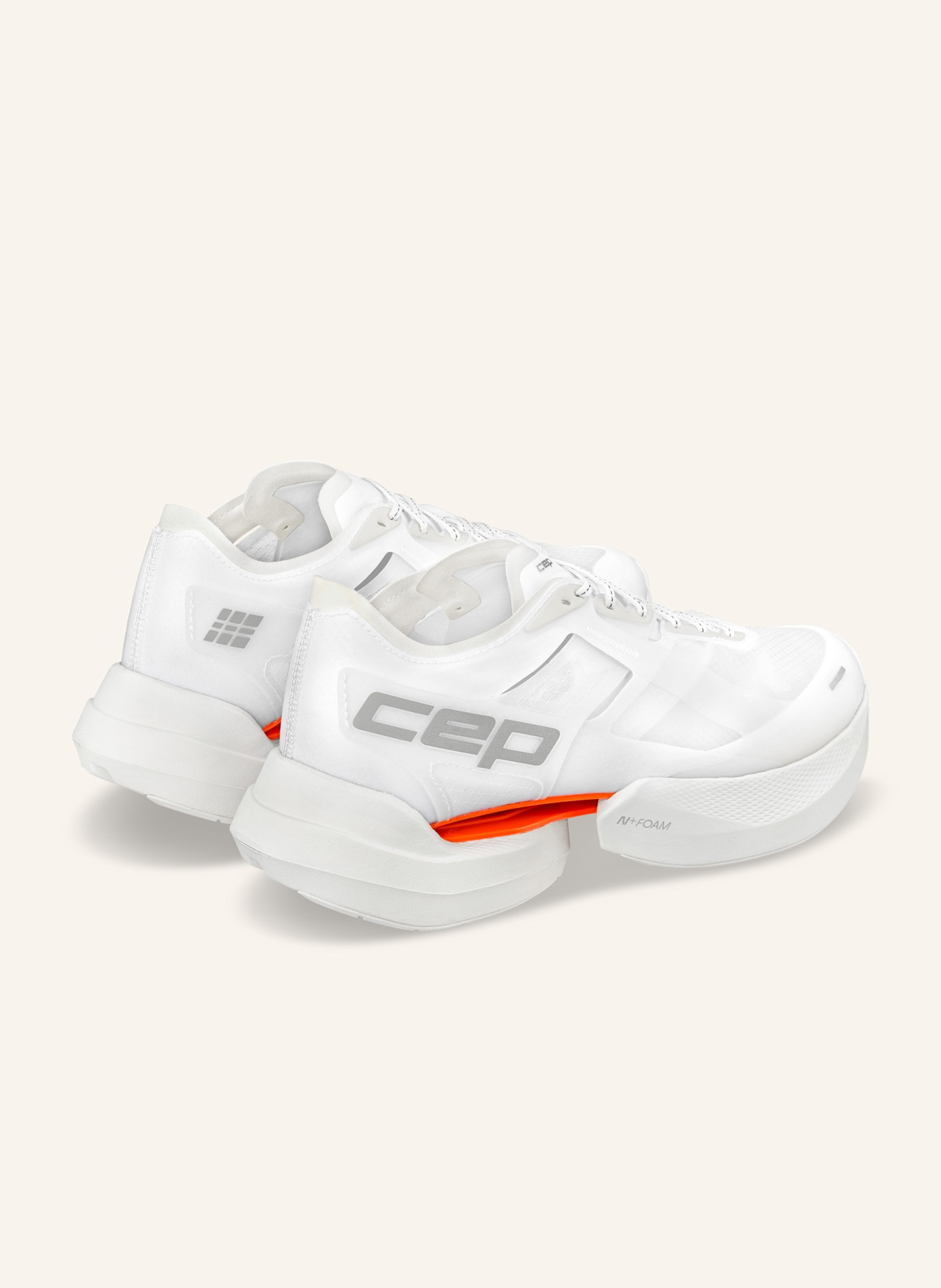cep Laufschuhe CEP PRO RUN OPTASPEED BOWTECH: WEISS