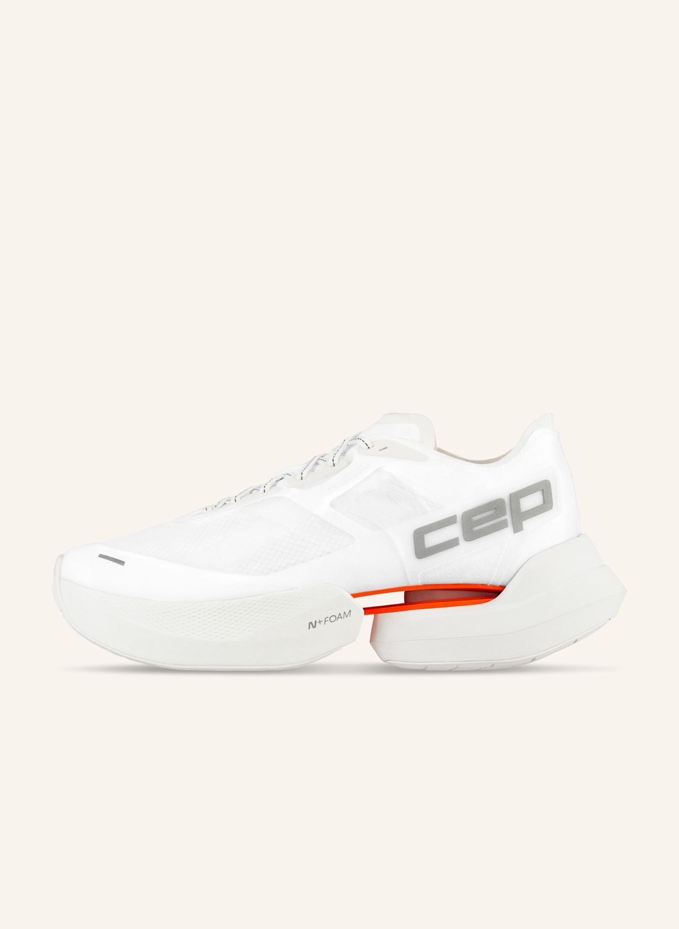 cep Laufschuhe CEP PRO RUN OPTASPEED BOWTECH: WEISS