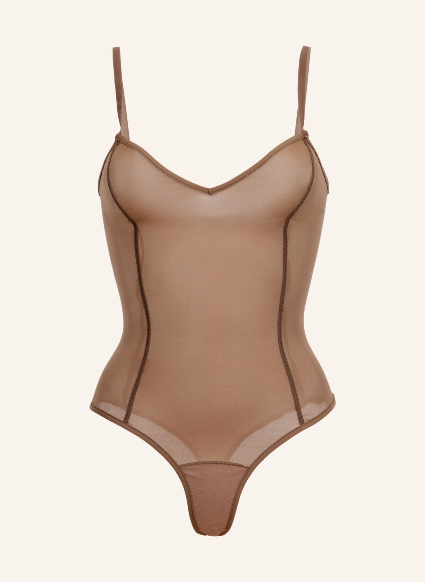 ITEM m6 Shape-Body ALL MESH, Farbe: HELLBRAUN (Bild 1)