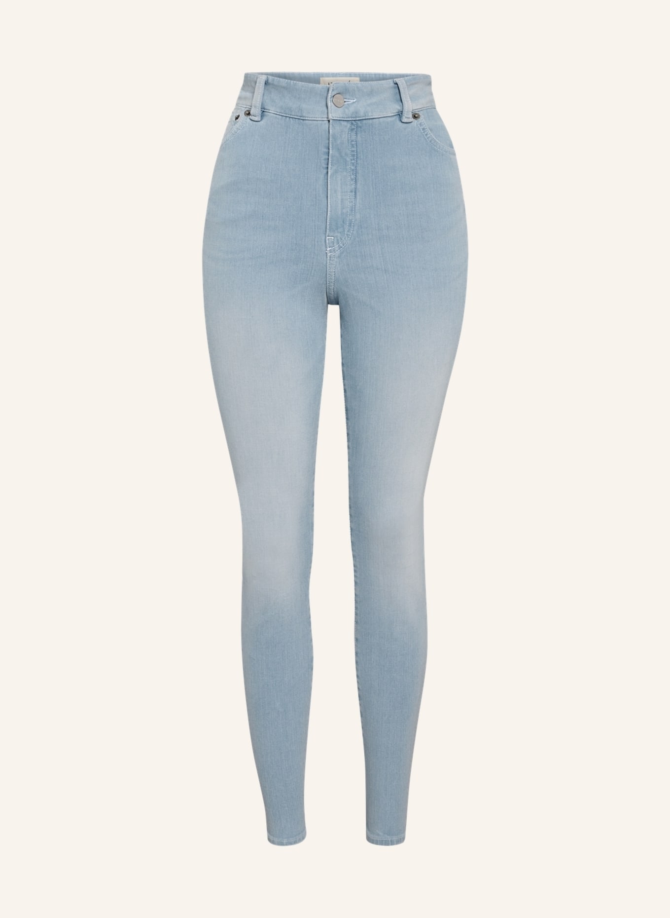 ITEM m6 Jeans DENIM HIGH RISE mit Shaping-Effekt: HELLBLAU
