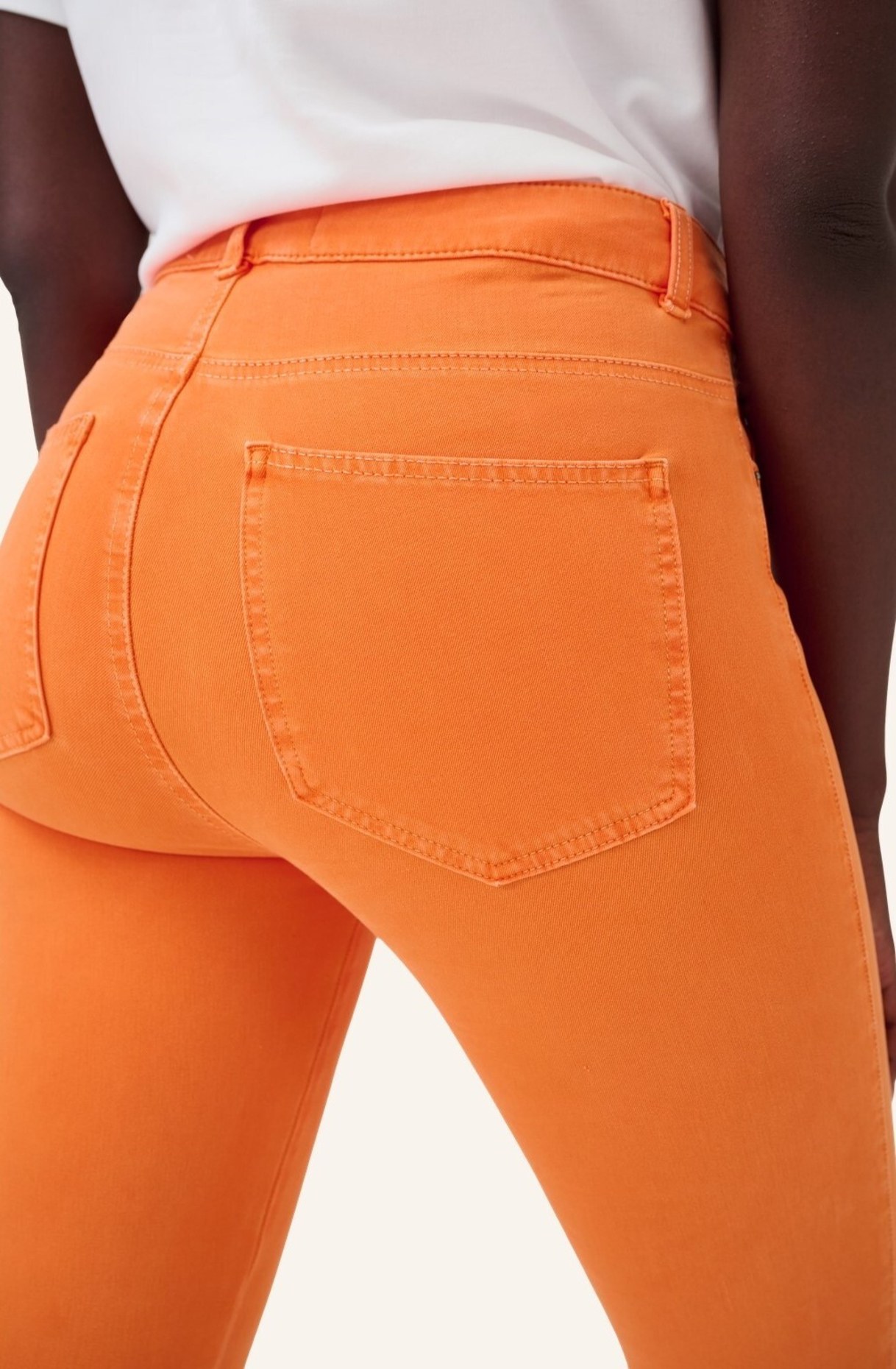 ITEM m6 Jeans SKINNY HIGH RISE mit Shaping-Effekt: ORANGE