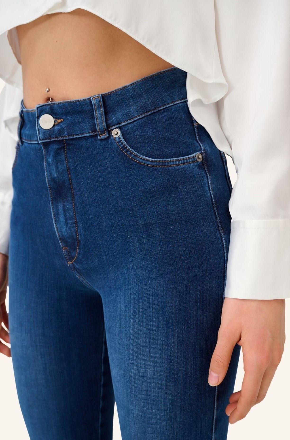 ITEM m6 Jeans SKINNY HIGH RISE mit Shaping-Effekt, Farbe: BLAU (Bild 4)