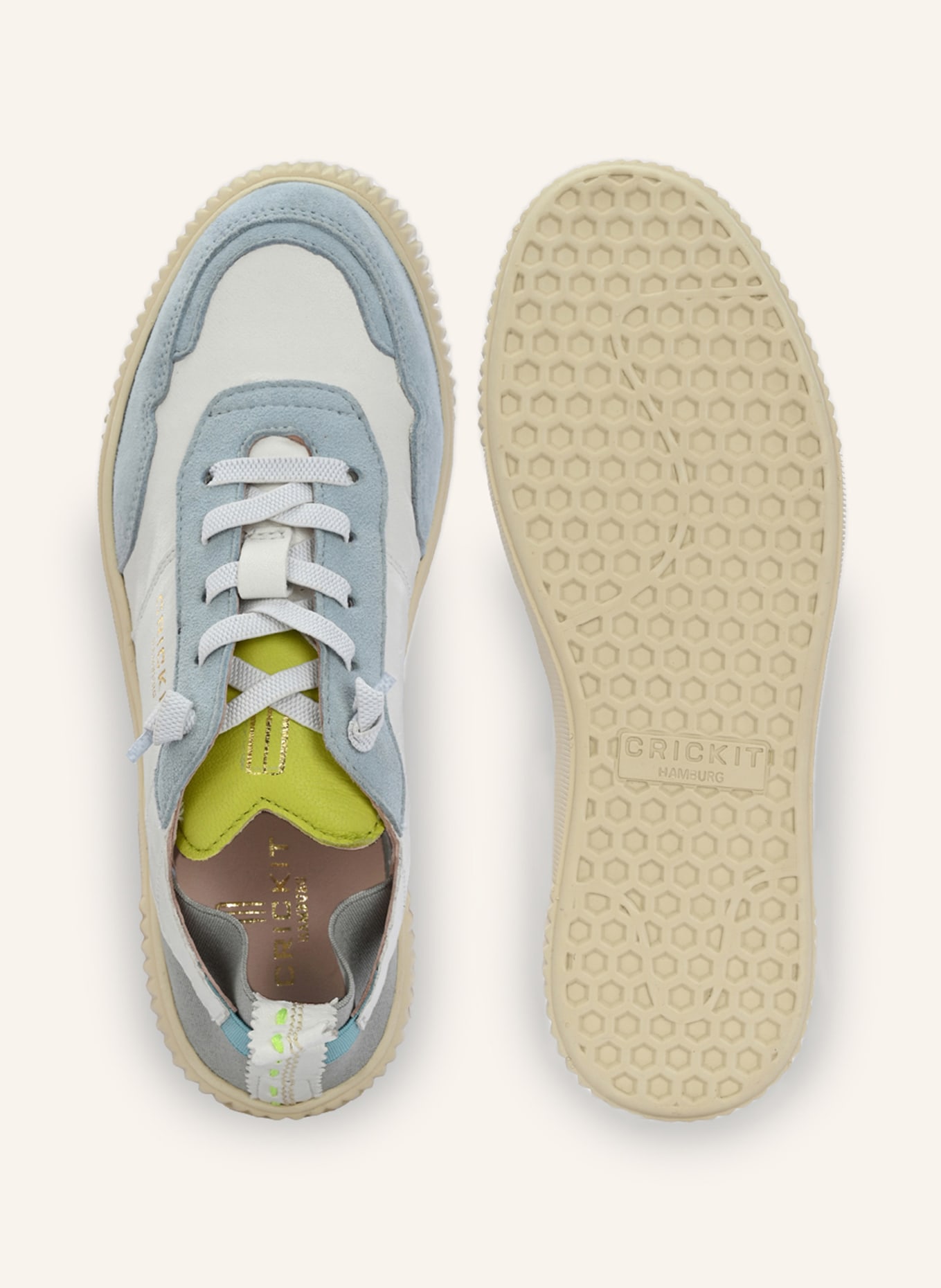 CRICKIT Sneaker OAKLI, Farbe: WEISS/ HELLBLAU (Bild 7)