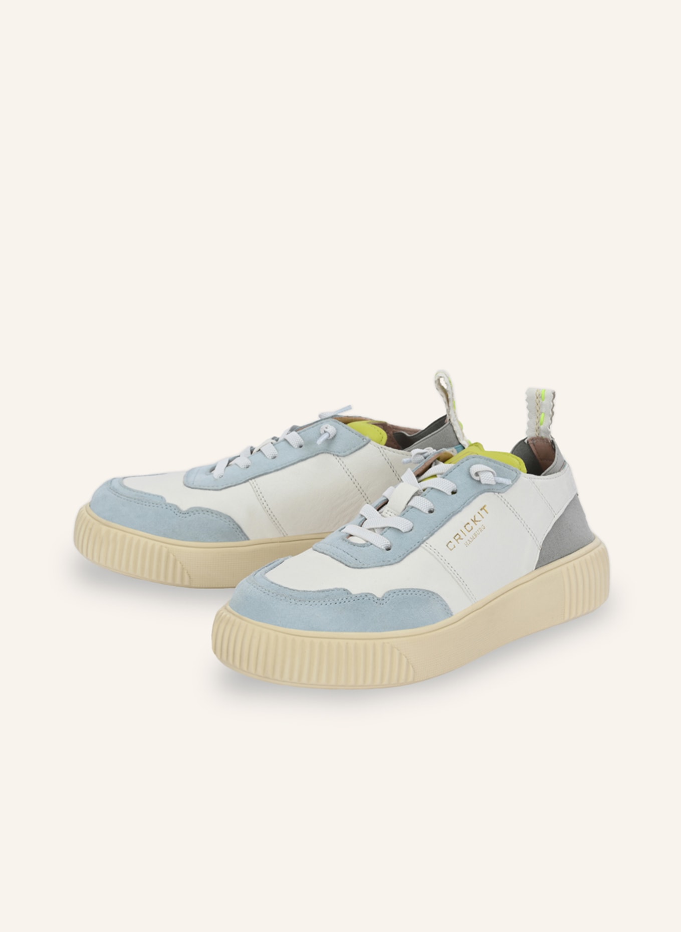 CRICKIT Sneaker OAKLI, Farbe: WEISS/ HELLBLAU (Bild 1)