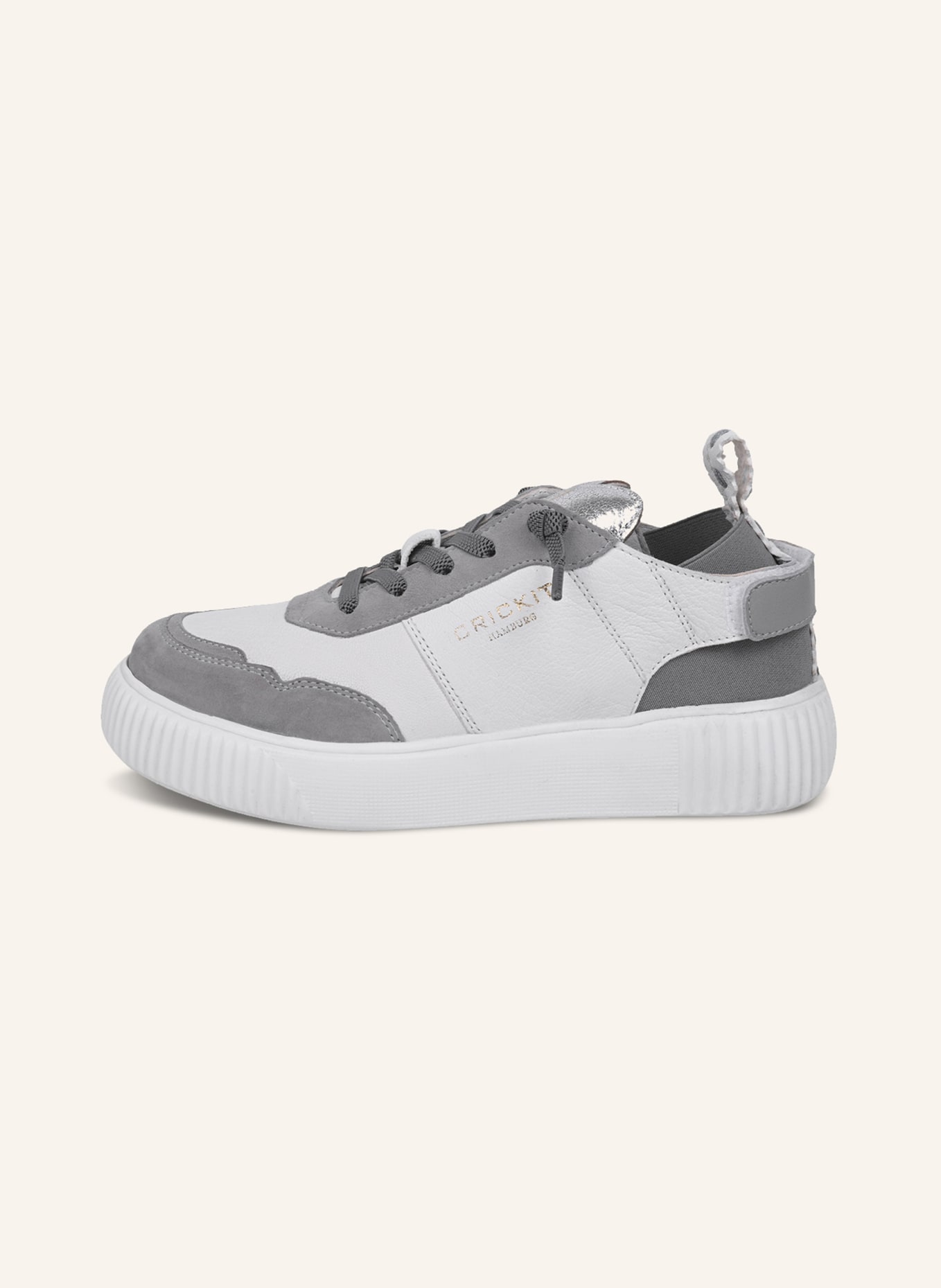 CRICKIT Sneaker PARIA, Farbe: WEISS/ GRAU (Bild 4)