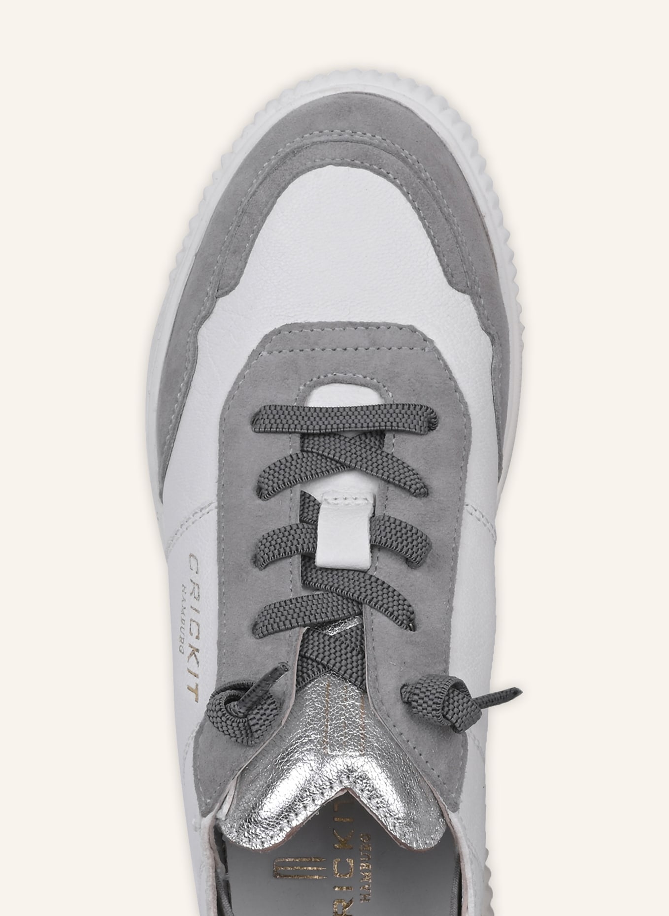 CRICKIT Sneaker PARIA, Farbe: WEISS/ GRAU (Bild 7)