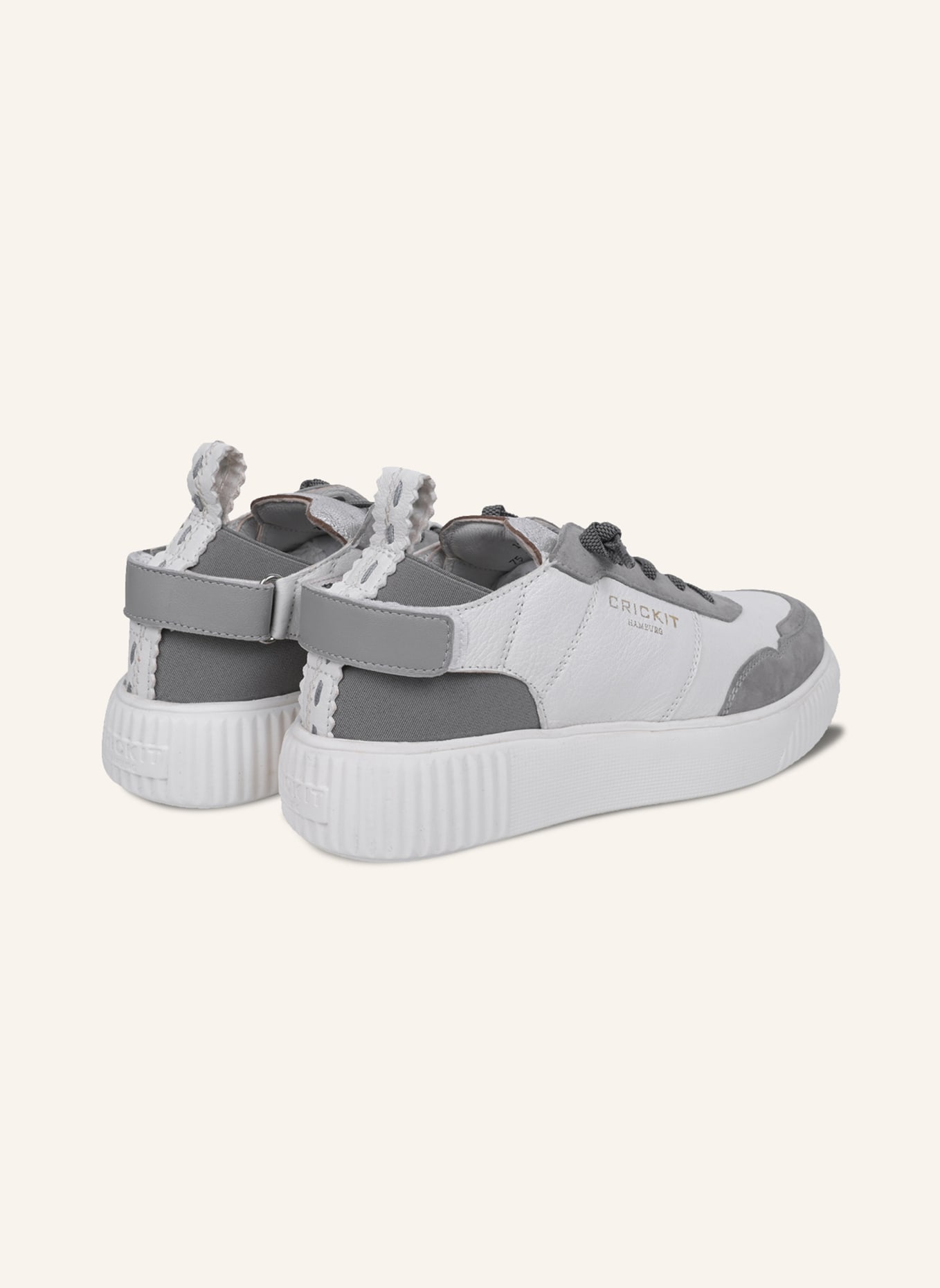 CRICKIT Sneaker PARIA, Farbe: WEISS/ GRAU (Bild 2)