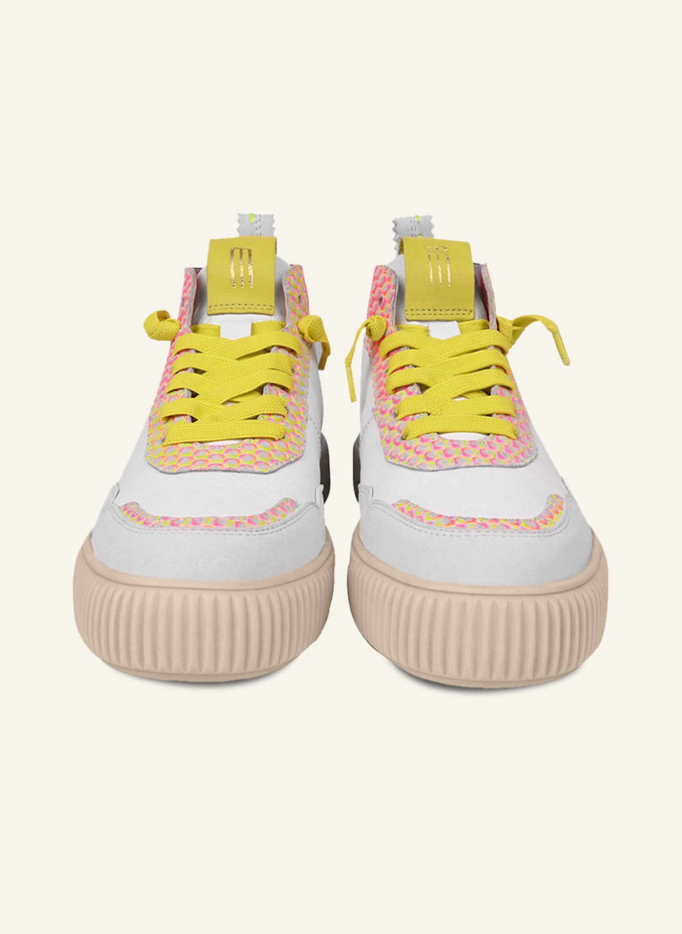 CRICKIT Sneaker REBEKA: WEISS/ PINK