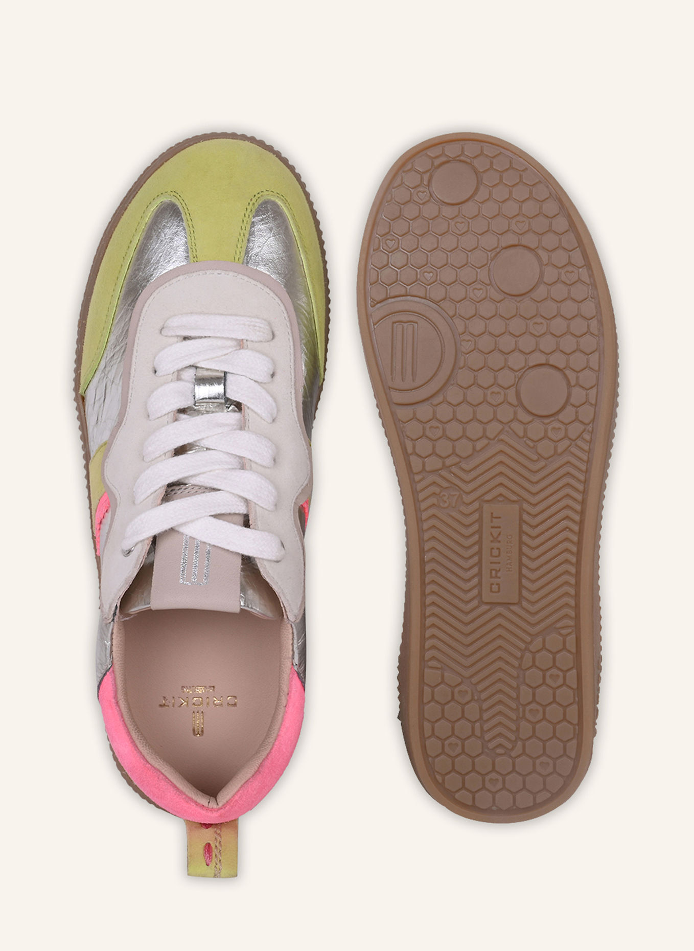 CRICKIT Sneaker RONJA: SILBER