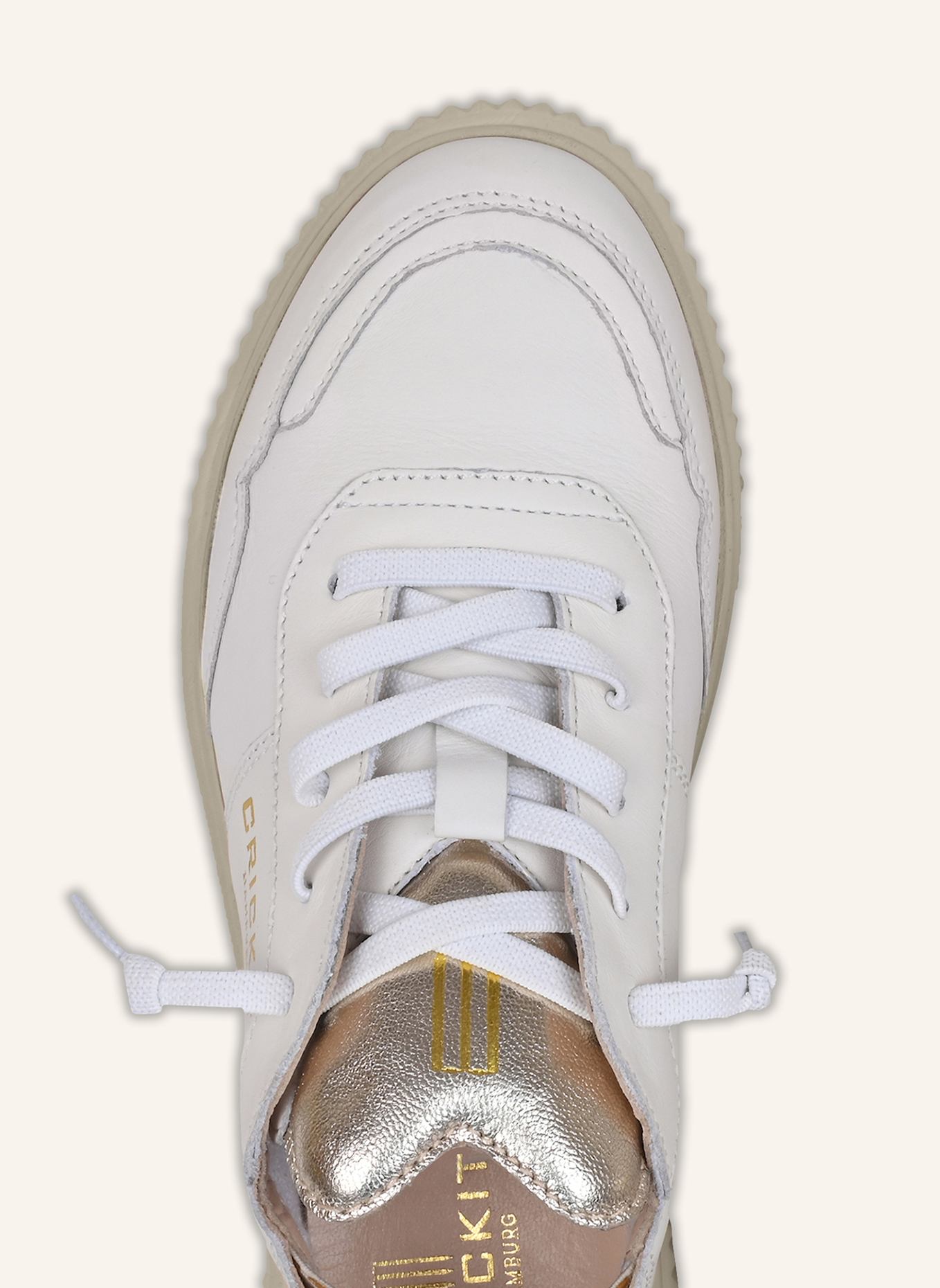 CRICKIT Sneaker OAKLI: WEISS/ SILBER