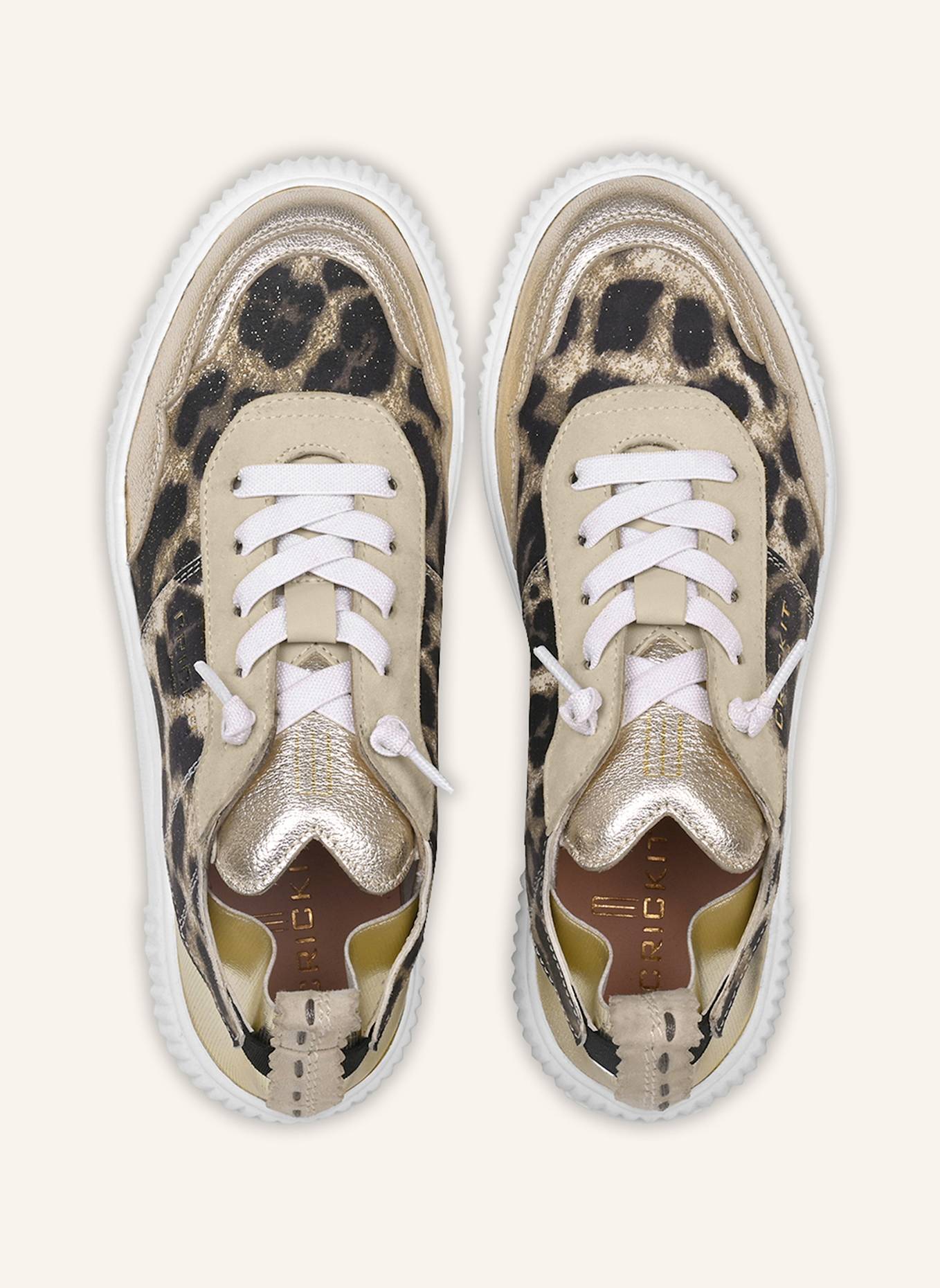 CRICKIT Sneaker OAKLI: GOLD/ SCHWARZ