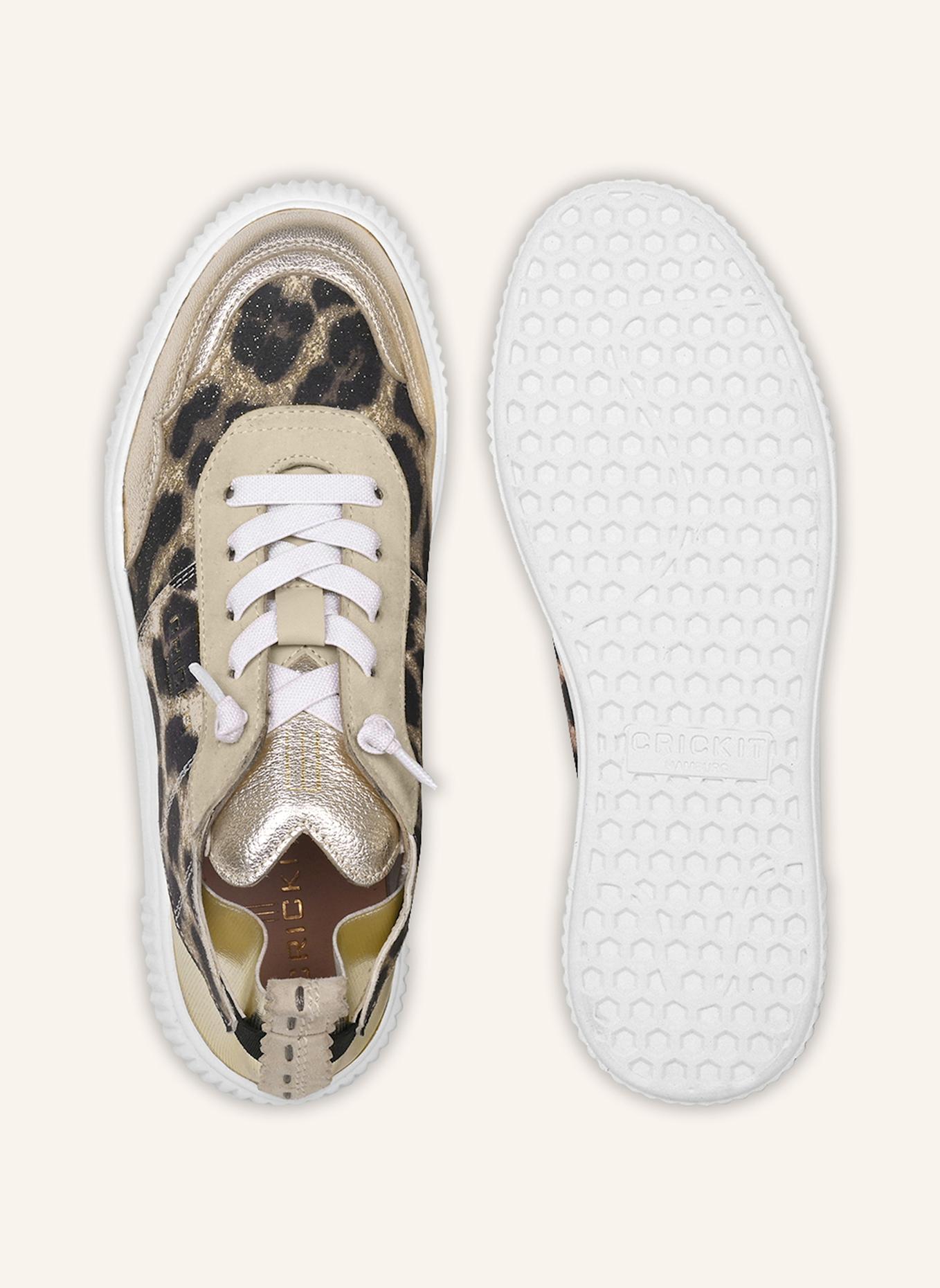 CRICKIT Sneaker OAKLI: GOLD/ SCHWARZ