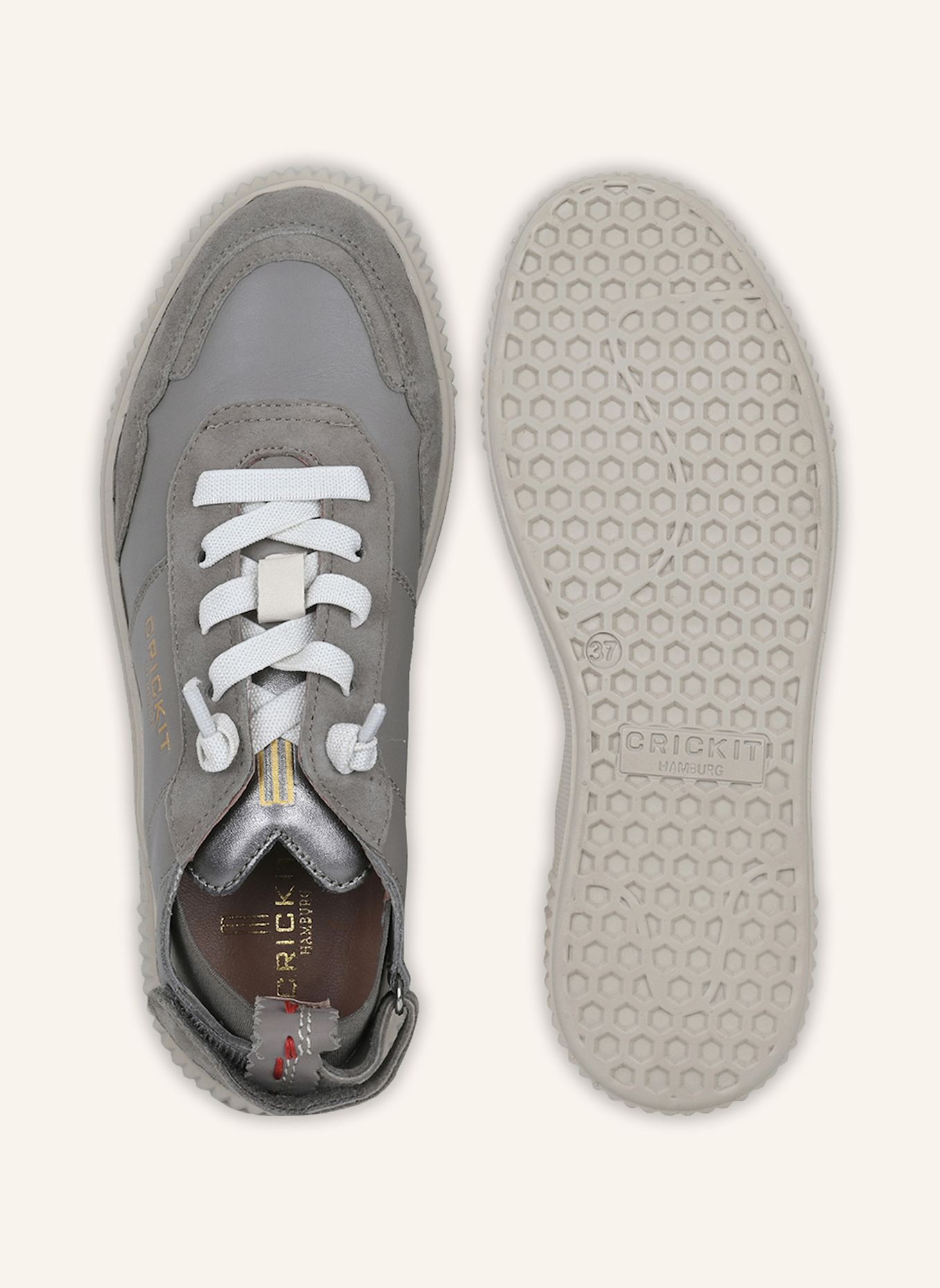 CRICKIT Sneaker PARIA: GRAU