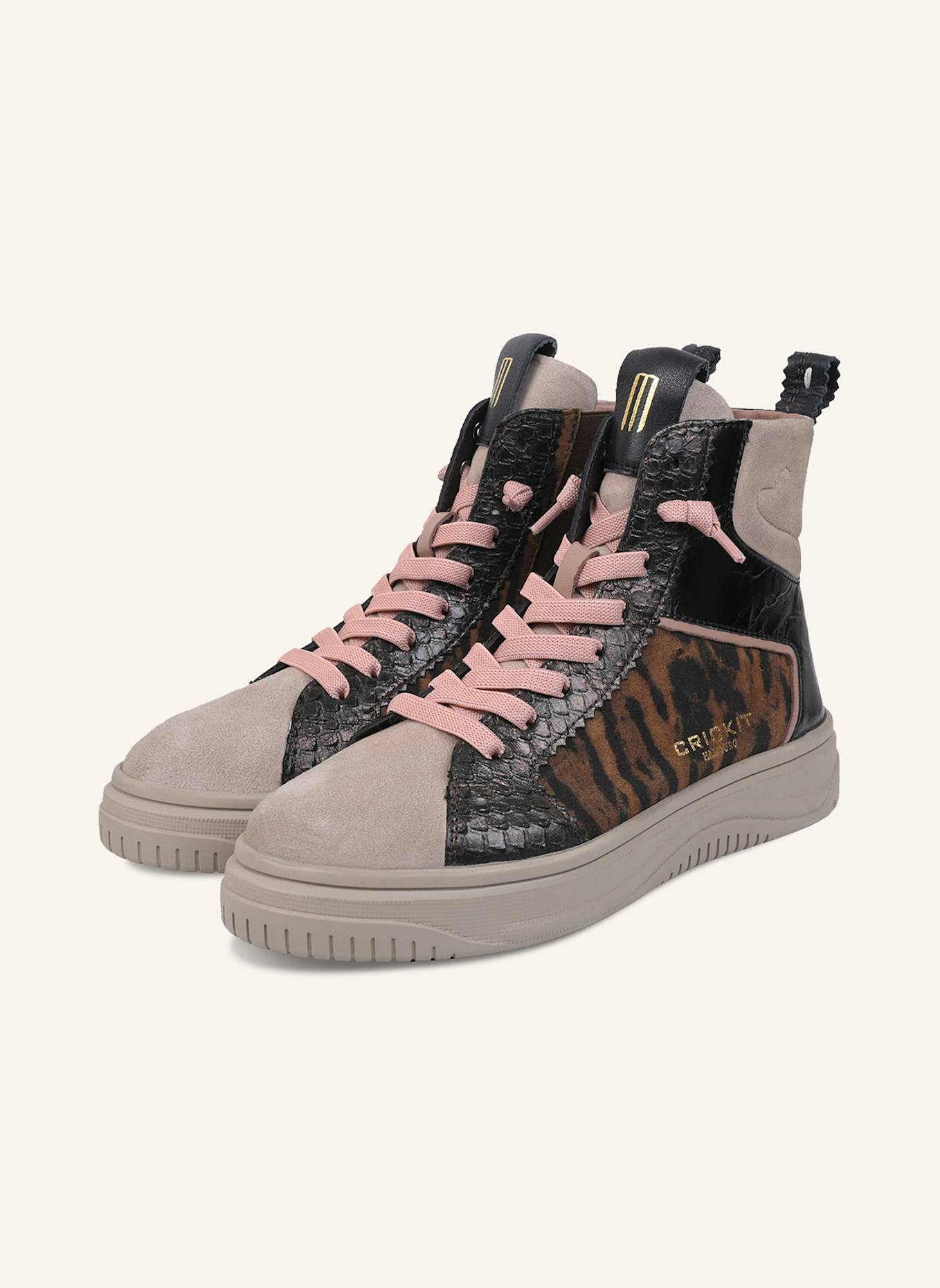 CRICKIT Sneaker SOLE: ALTROSA/ BRAUN