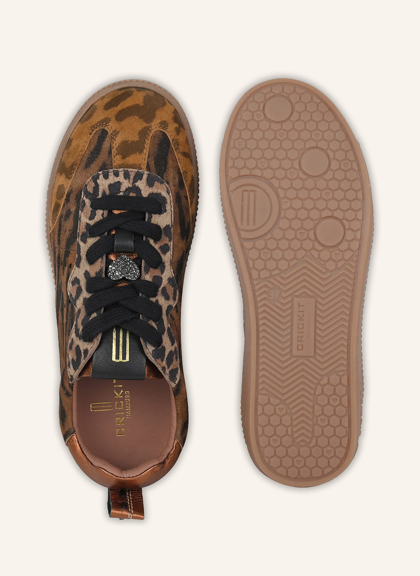 CRICKIT Sneaker RUNA: COGNAC