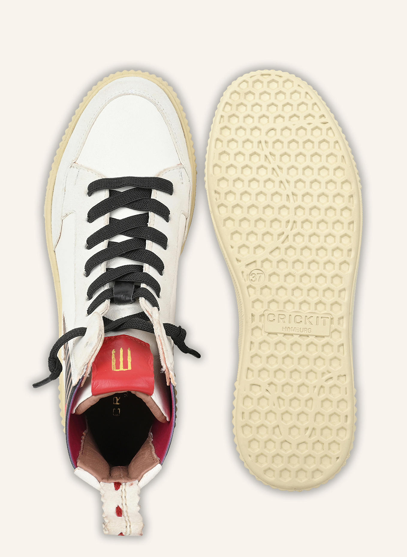 CRICKIT Sneaker SONIA: ROT