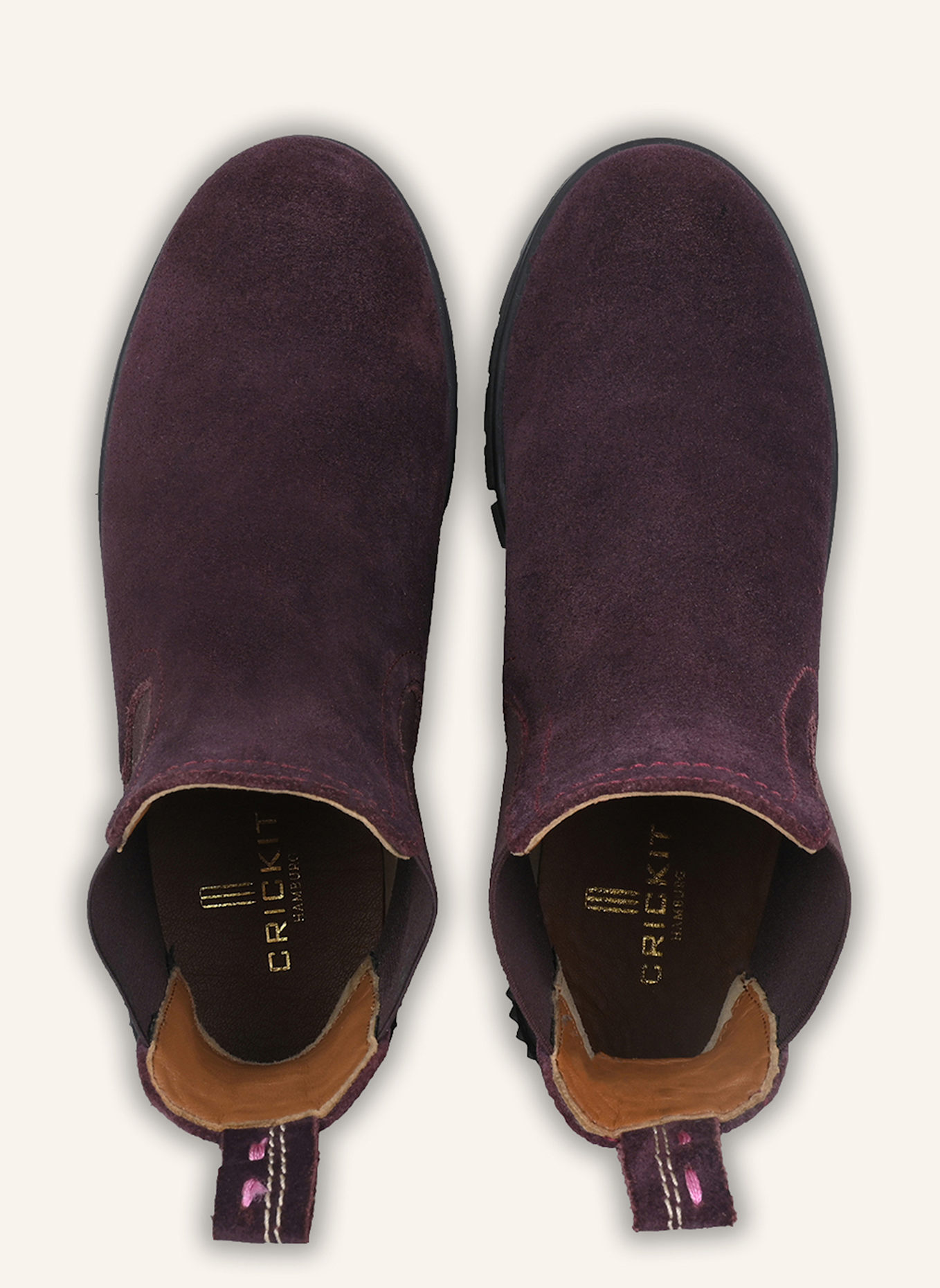 CRICKIT Chelsea-Boots SISSY: ROT