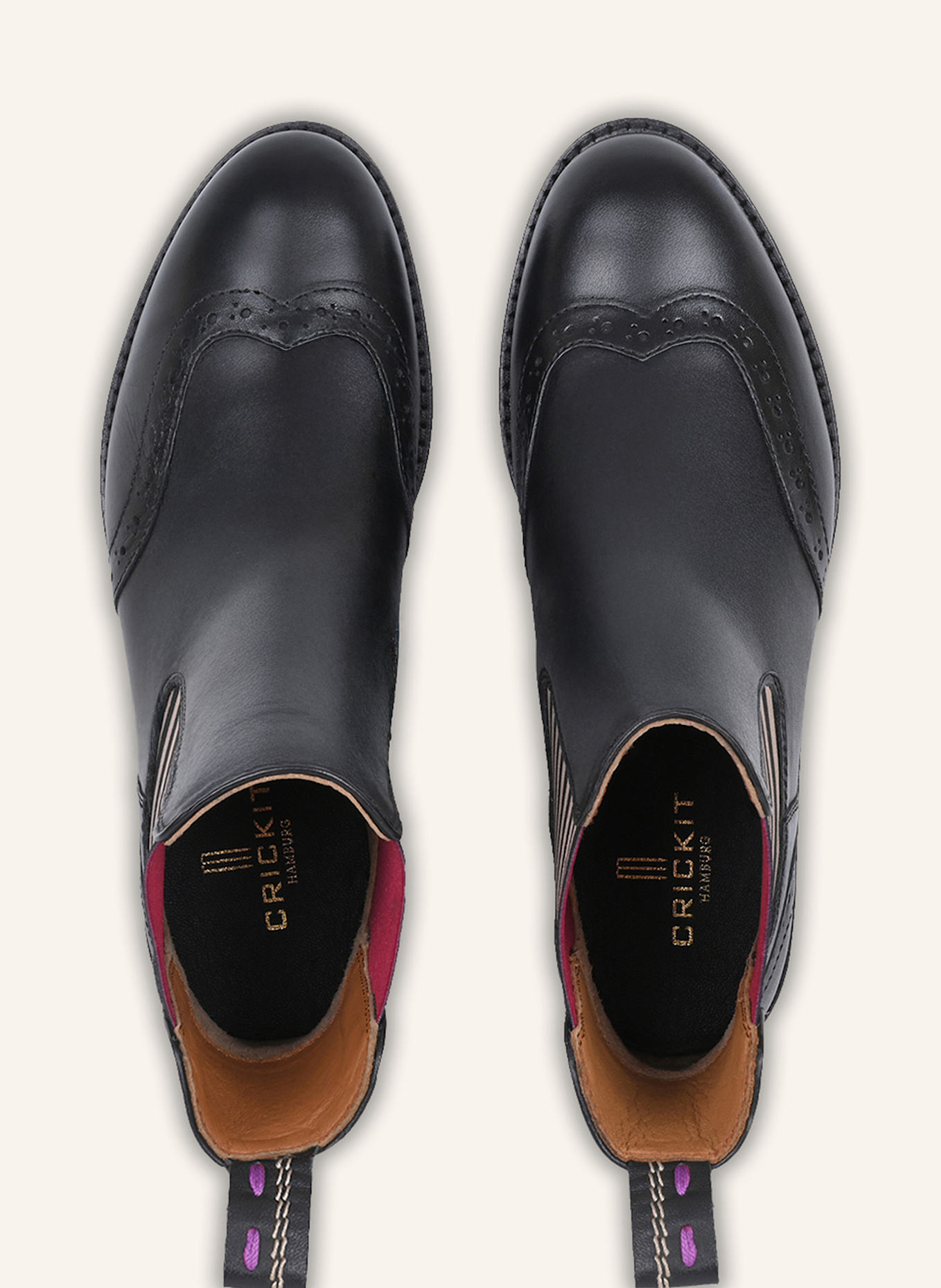 CRICKIT Chelsea-Boots SERA: SCHWARZ