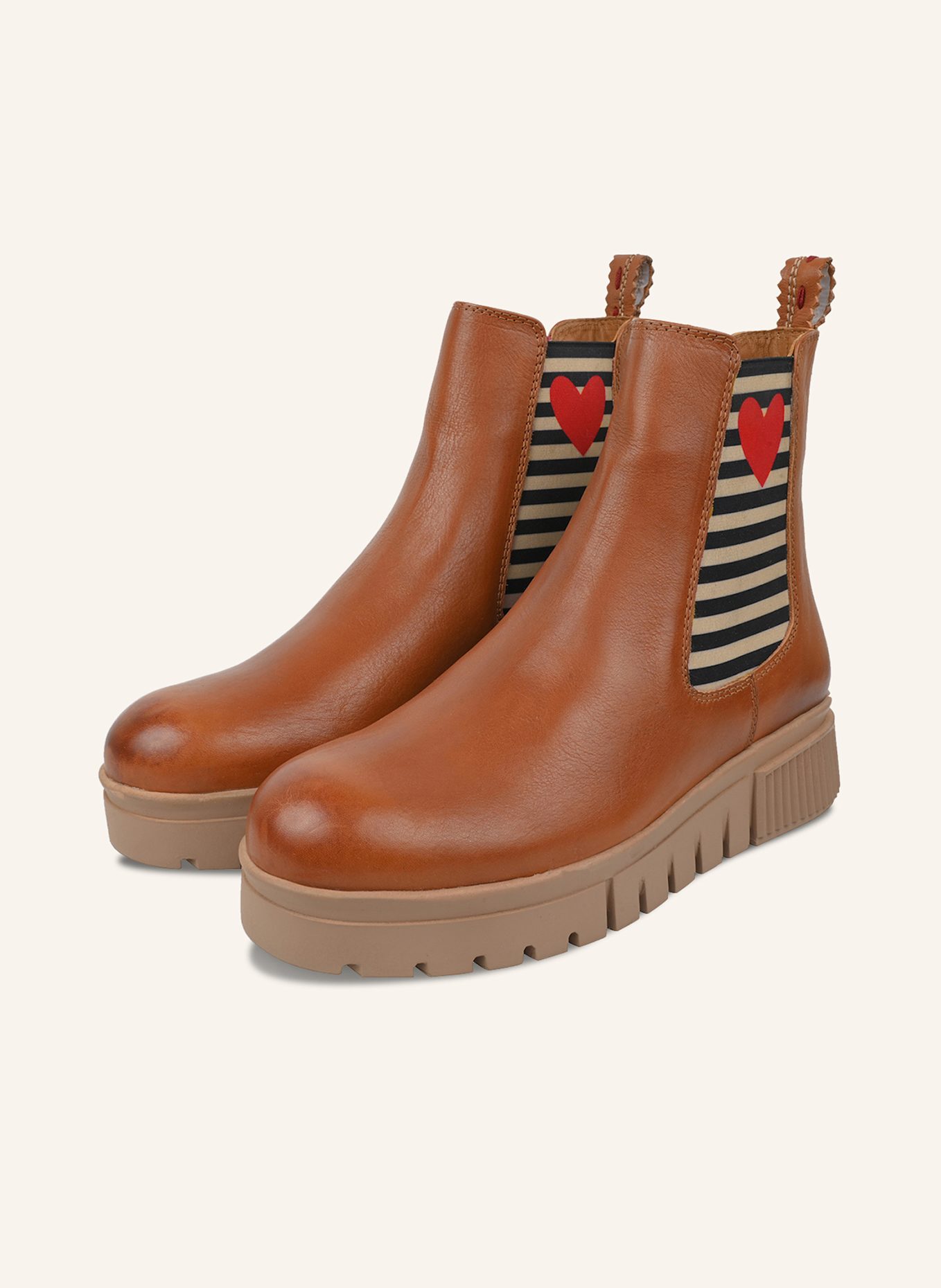 CRICKIT Chelsea-Boots NAELLE: BRAUN