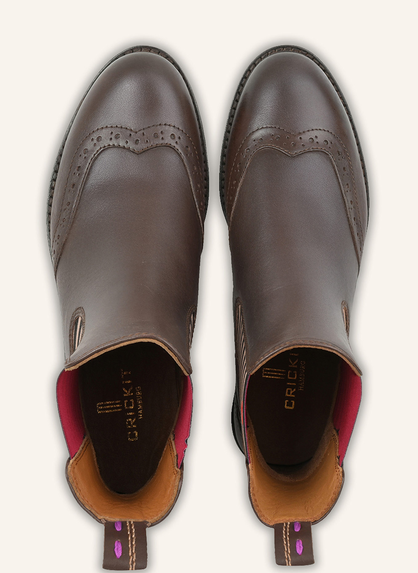 CRICKIT Chelsea-Boots SERA: BRAUN