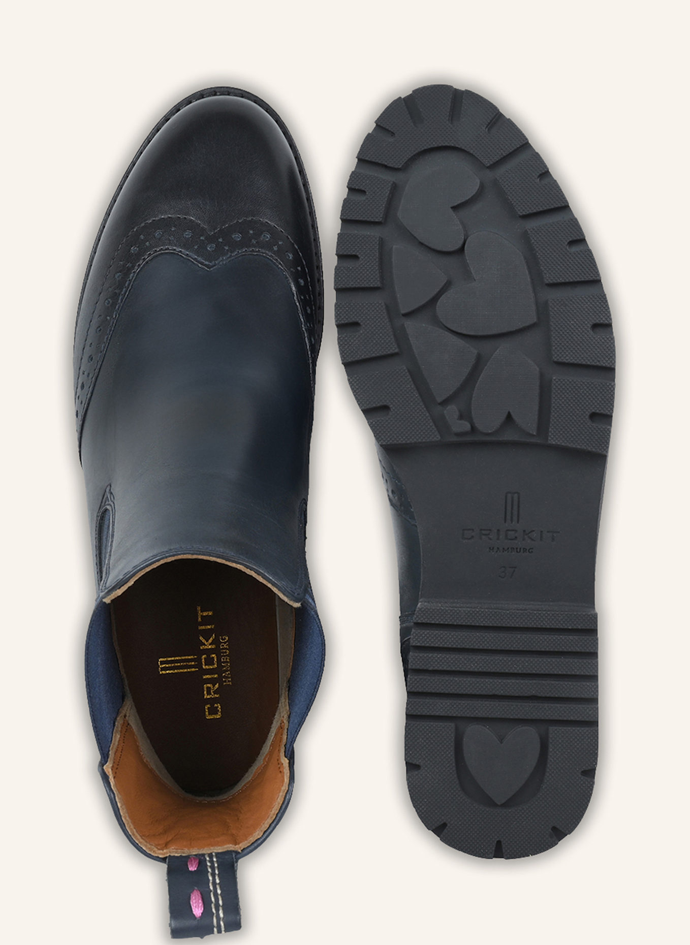 CRICKIT Chelsea-Boots SERA: BLAU