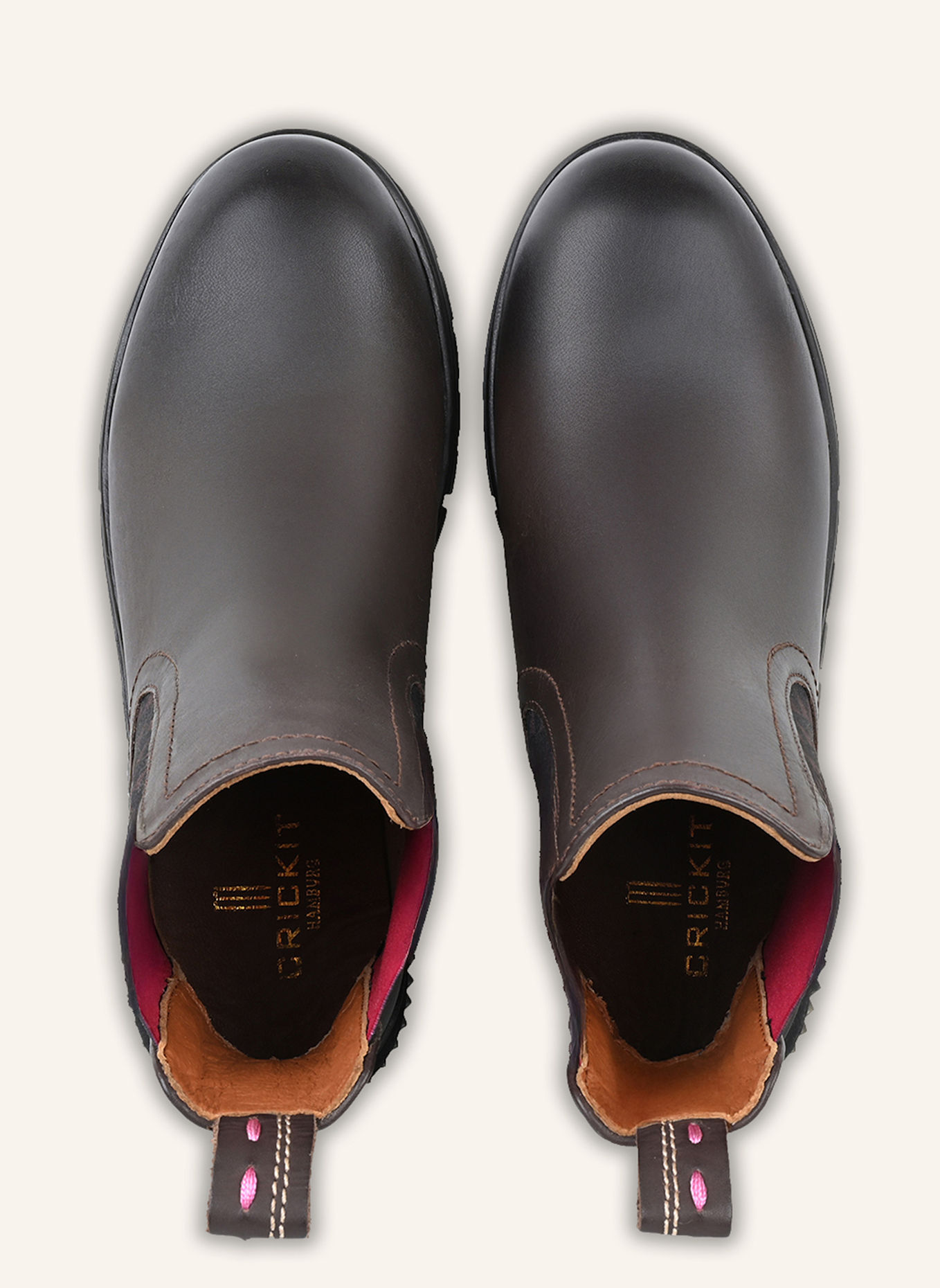 CRICKIT Chelsea-Boots SISSY: BRAUN