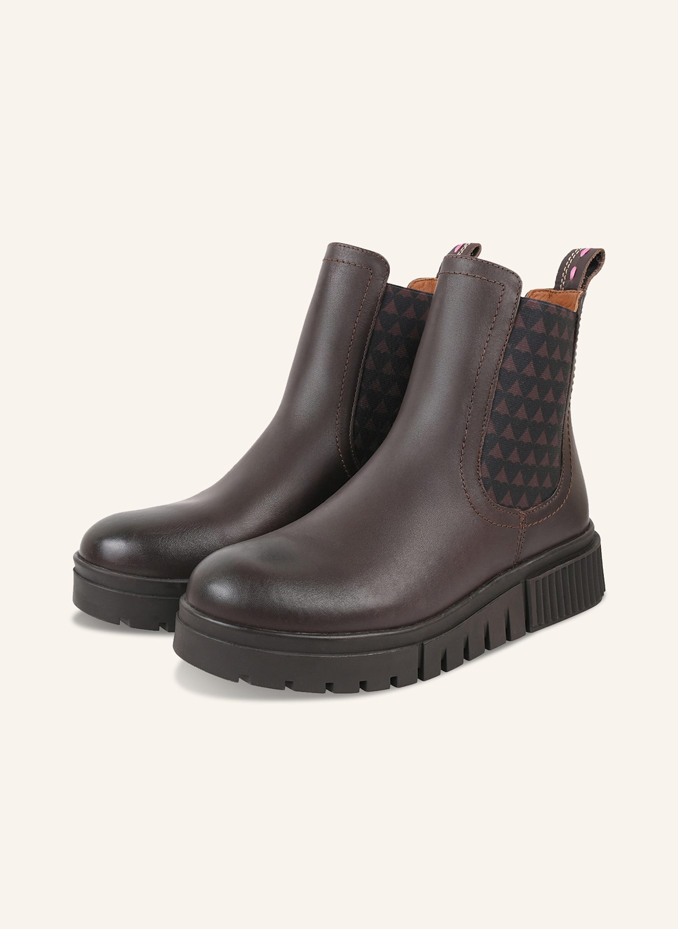 CRICKIT Chelsea-Boots SISSY: BRAUN