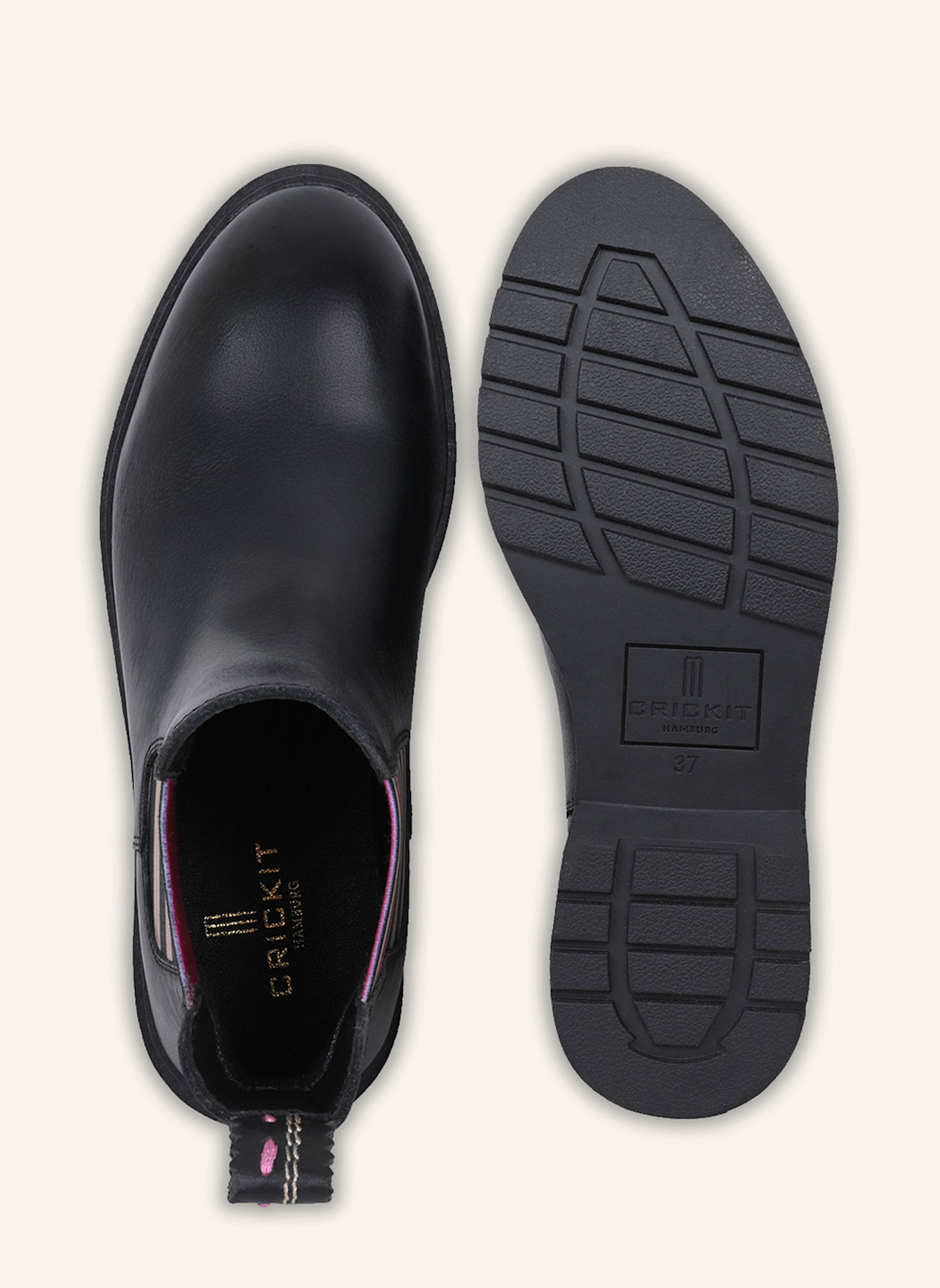 CRICKIT Chelsea-Boots SAMMY: SCHWARZ