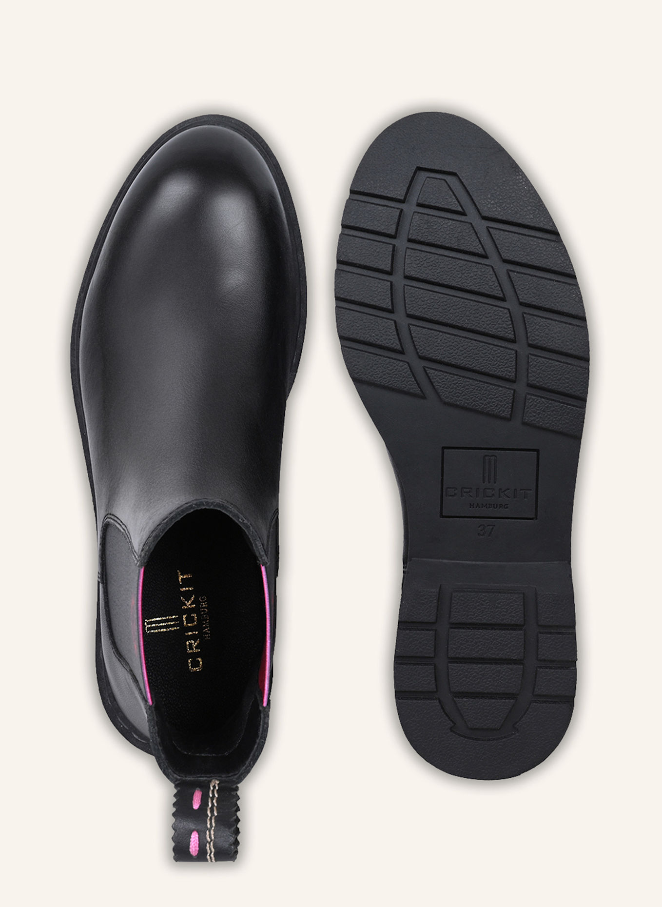 CRICKIT Chelsea-Boots SAMMY: SCHWARZ