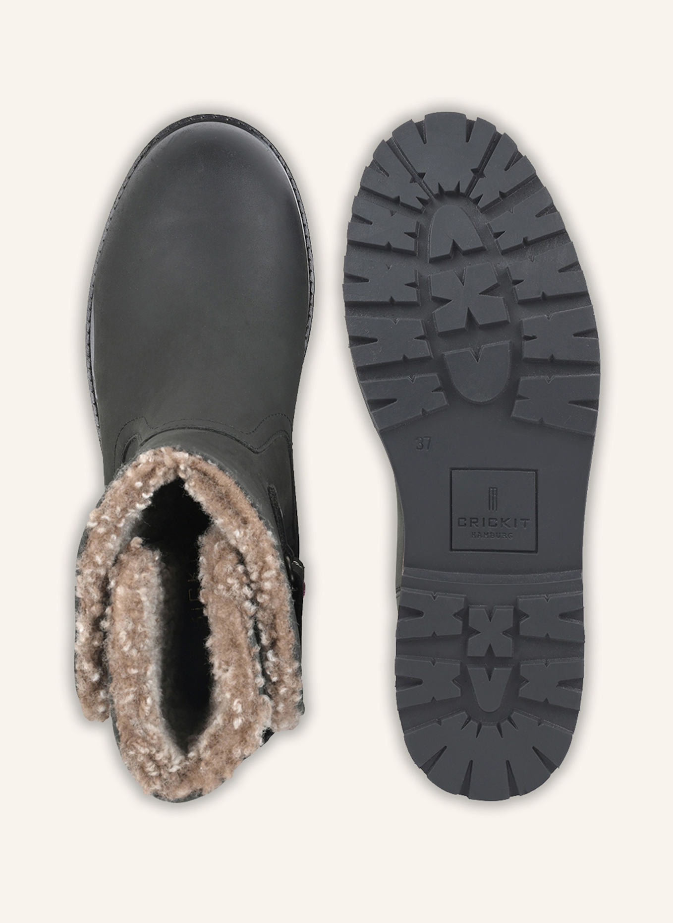 CRICKIT Stiefelette SALE: SCHWARZ