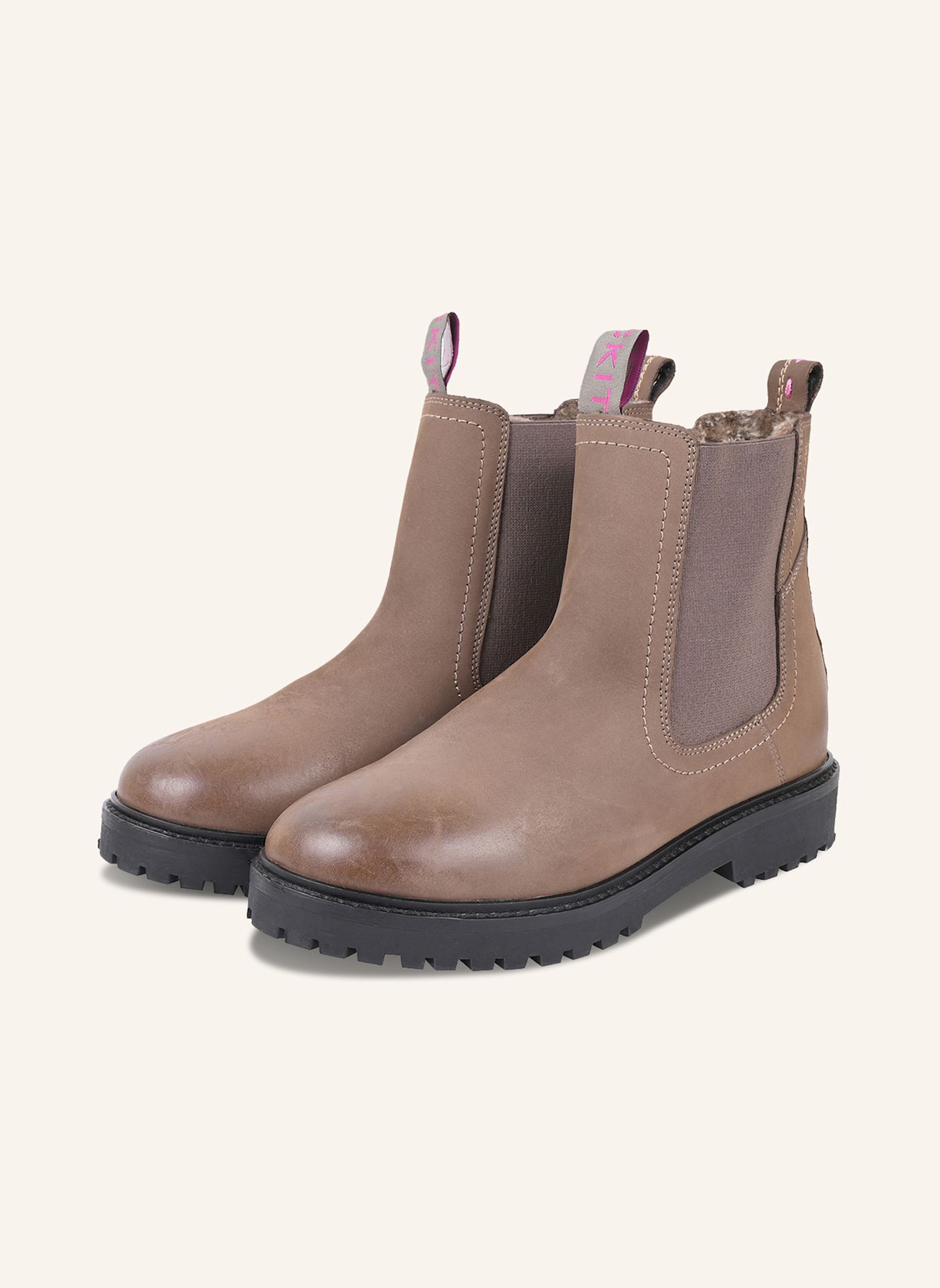 CRICKIT Chelsea-Boots SOA: TAUPE