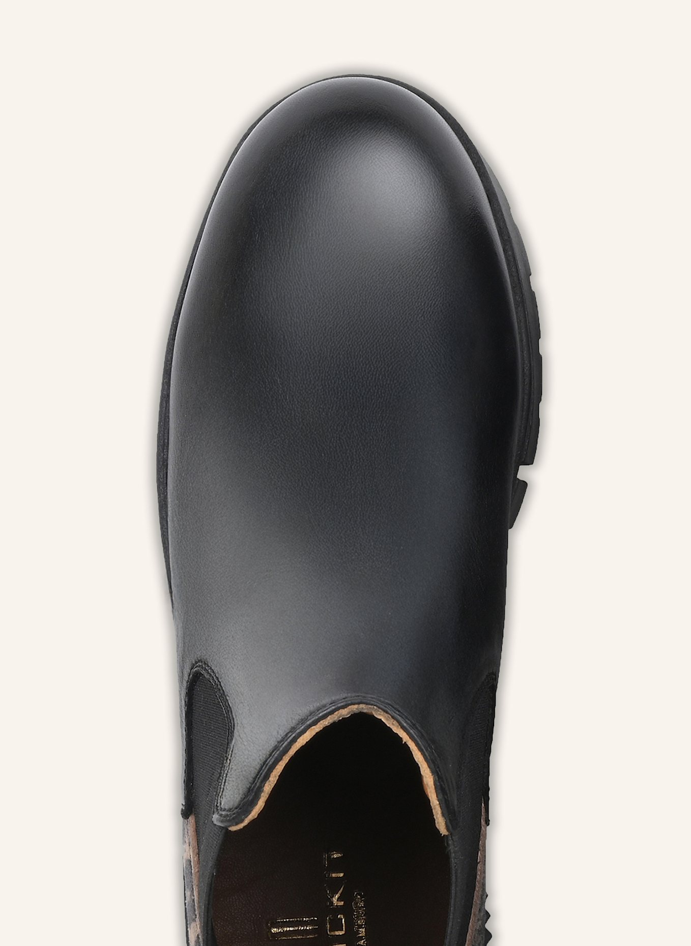 CRICKIT Chelsea-Boots NAELLE: SCHWARZ/ DUNKELBRAUN