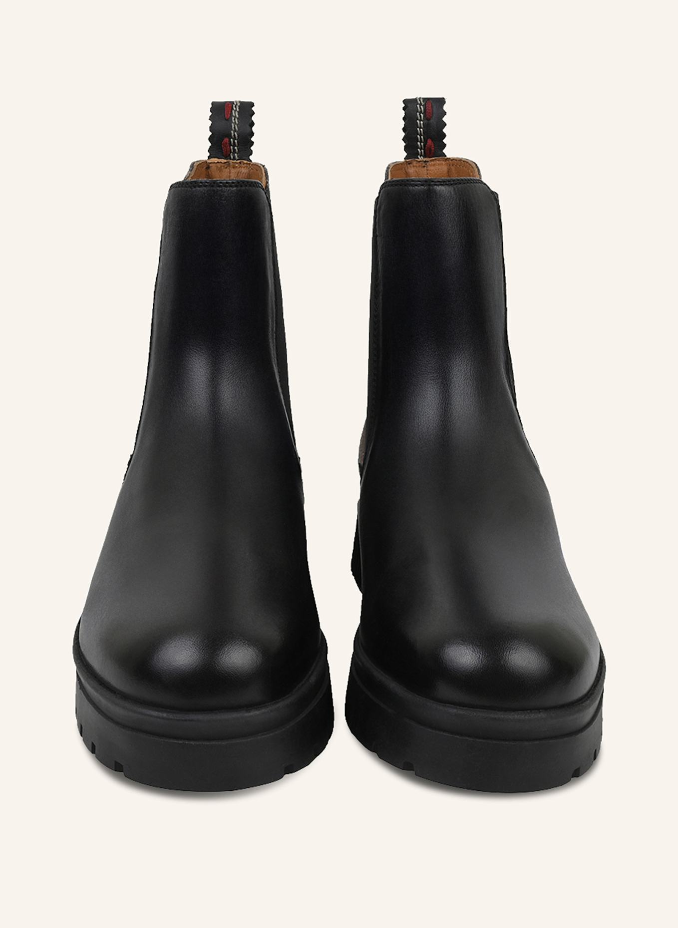 CRICKIT Chelsea-Boots NAELLE: SCHWARZ/ DUNKELBRAUN