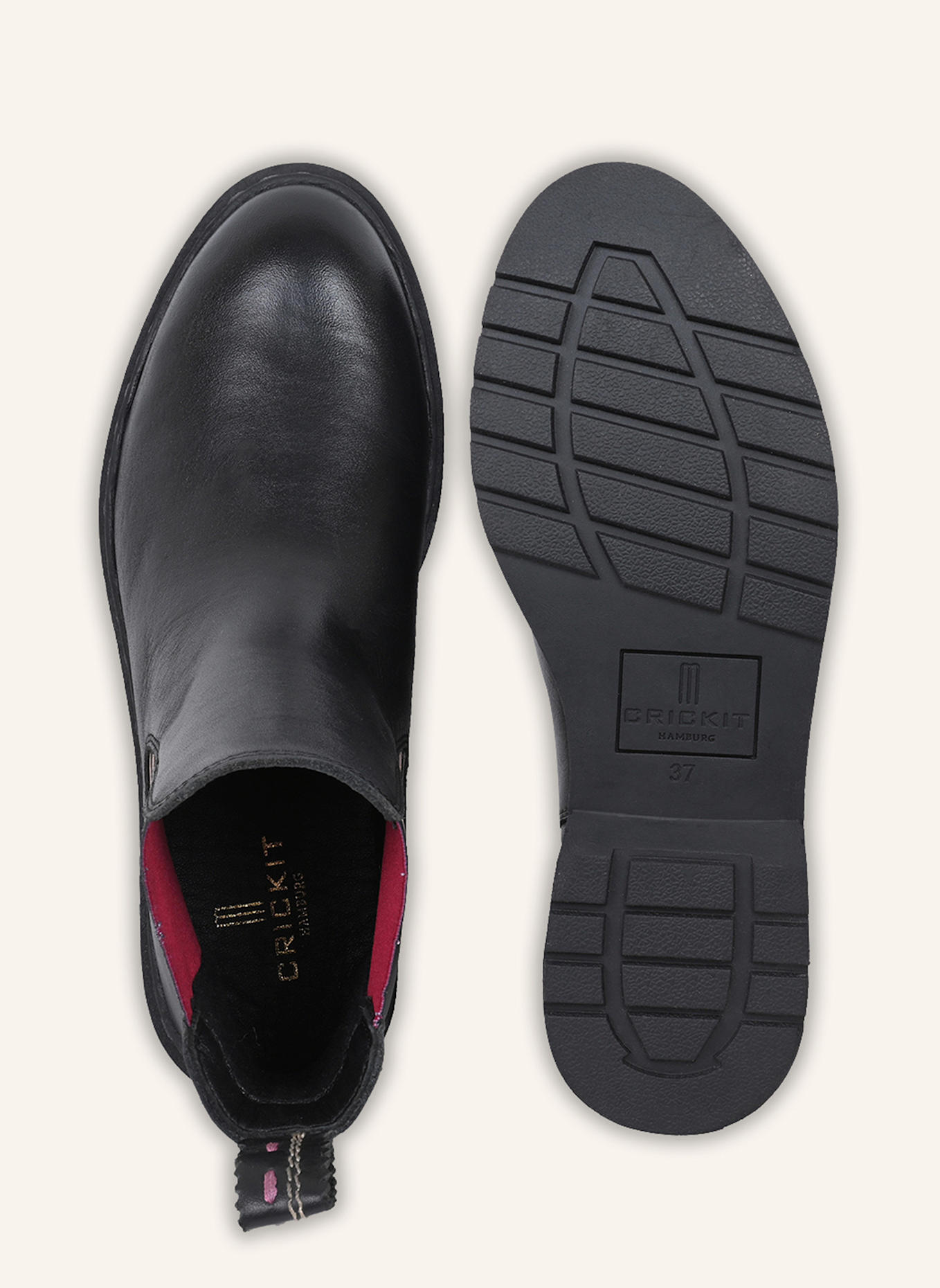 CRICKIT Chelsea-Boots SAMMY: SCHWARZ