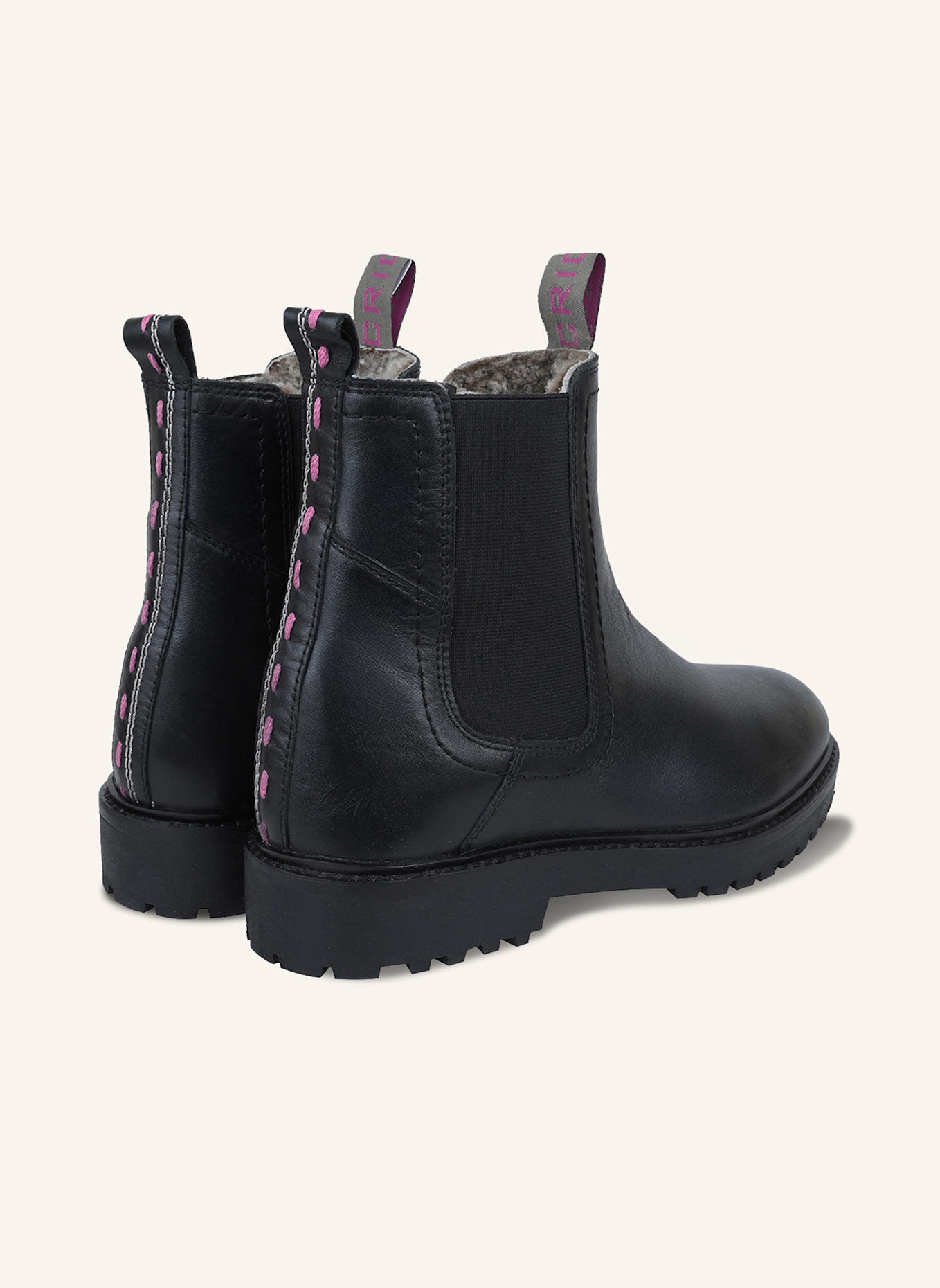CRICKIT Chelsea-Boots SOA: SCHWARZ
