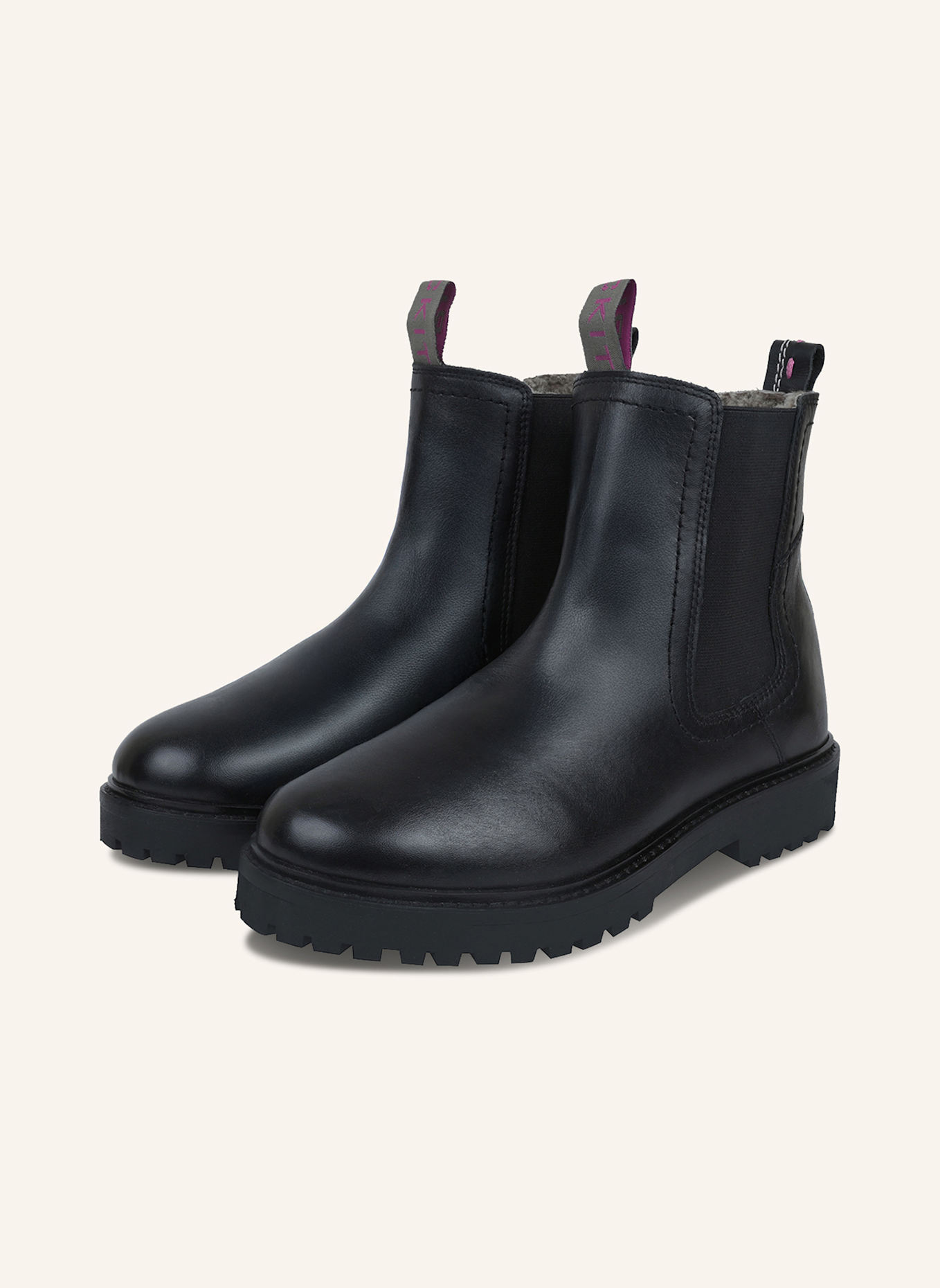 CRICKIT Chelsea-Boots SOA: SCHWARZ