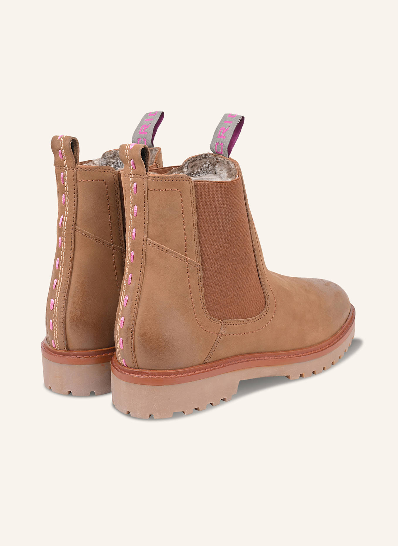 CRICKIT Chelsea-Boots SOA: COGNAC