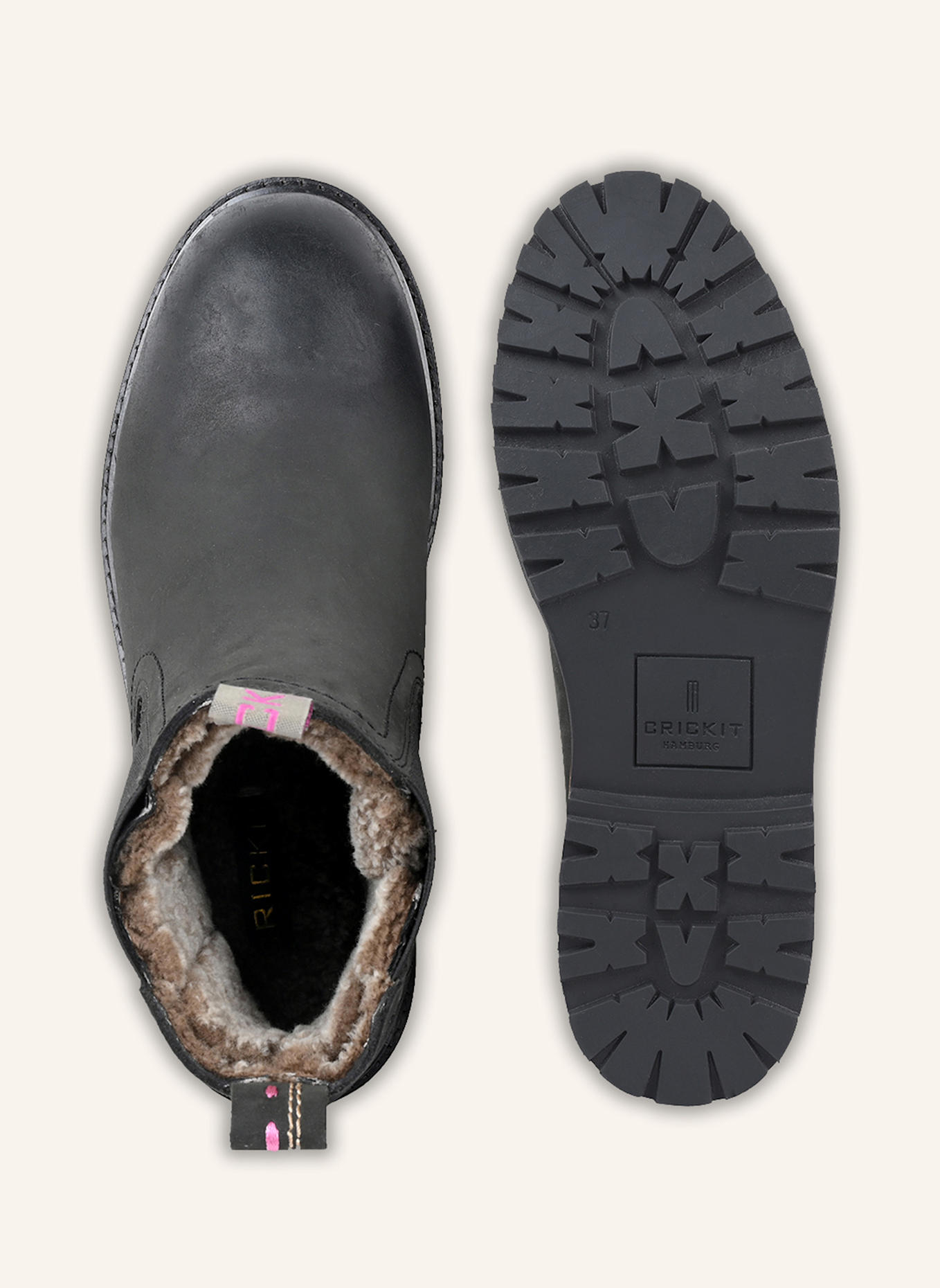 CRICKIT Chelsea-Boots SOA: SCHWARZ