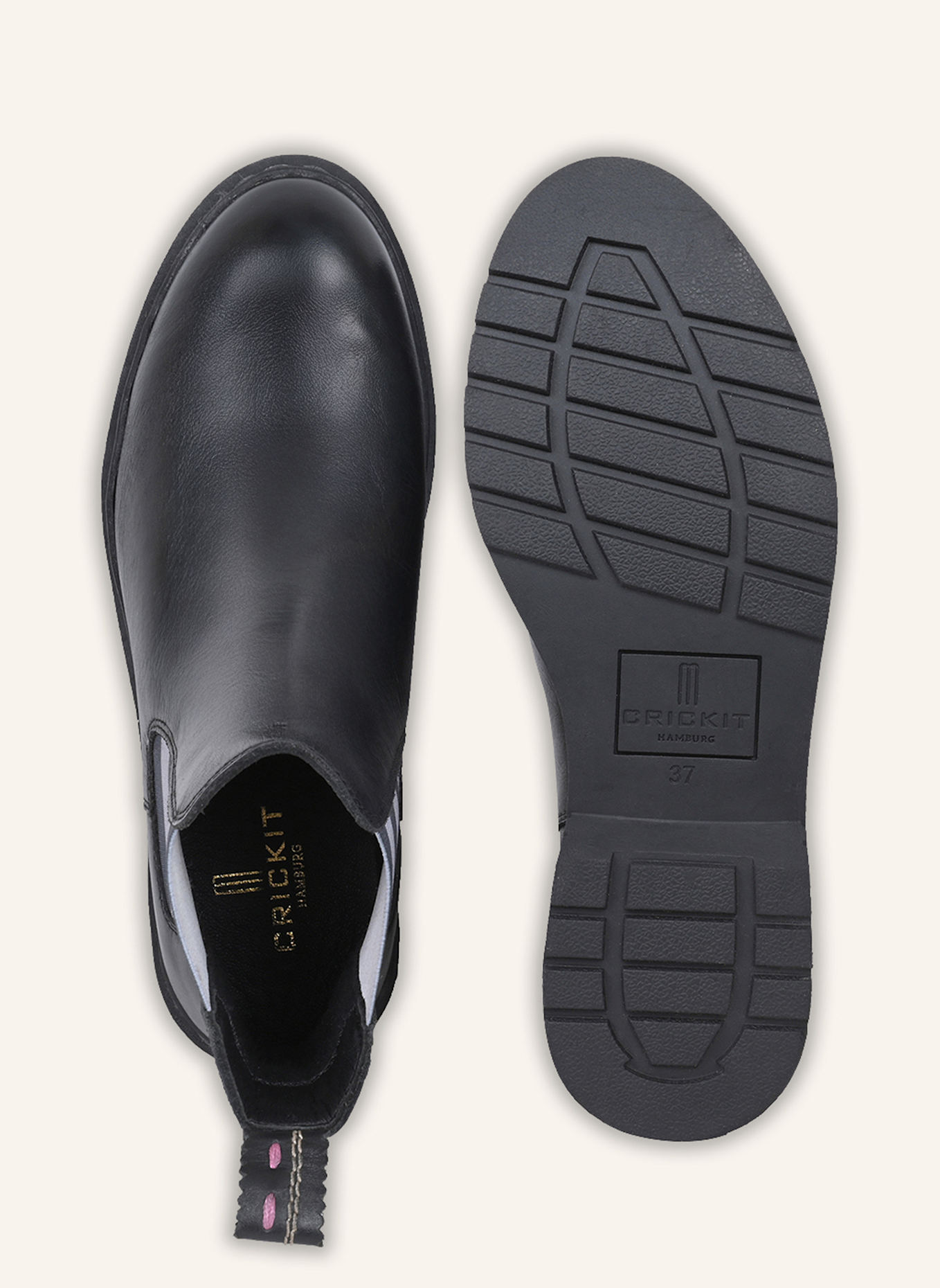 CRICKIT Chelsea-Boots SAMMY: SCHWARZ