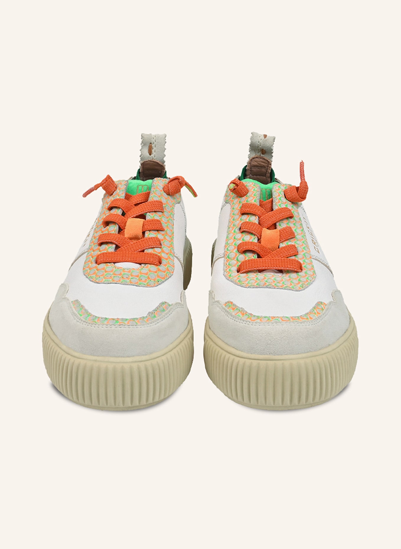 CRICKIT Sneaker OAKLI: WEISS/ GRÜN