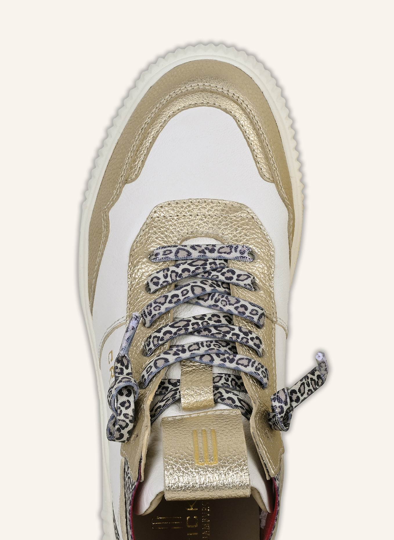 CRICKIT Sneaker REBEKA: WEISS/ GOLD