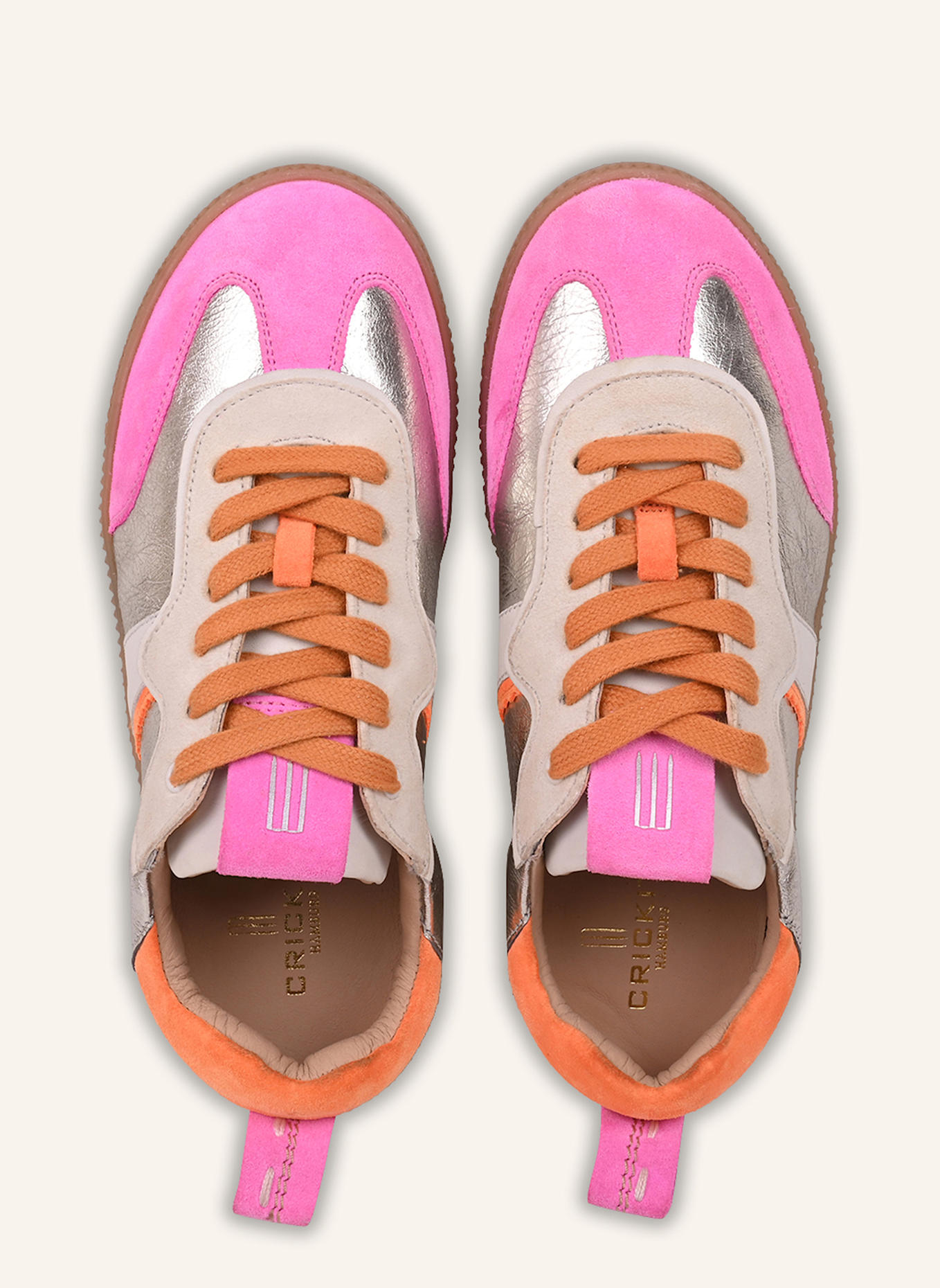 CRICKIT Sneaker RONJA: SILBER/ PINK