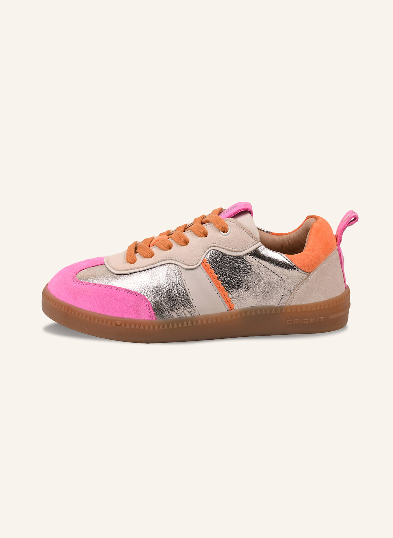 CRICKIT Sneaker RONJA: SILBER/ PINK
