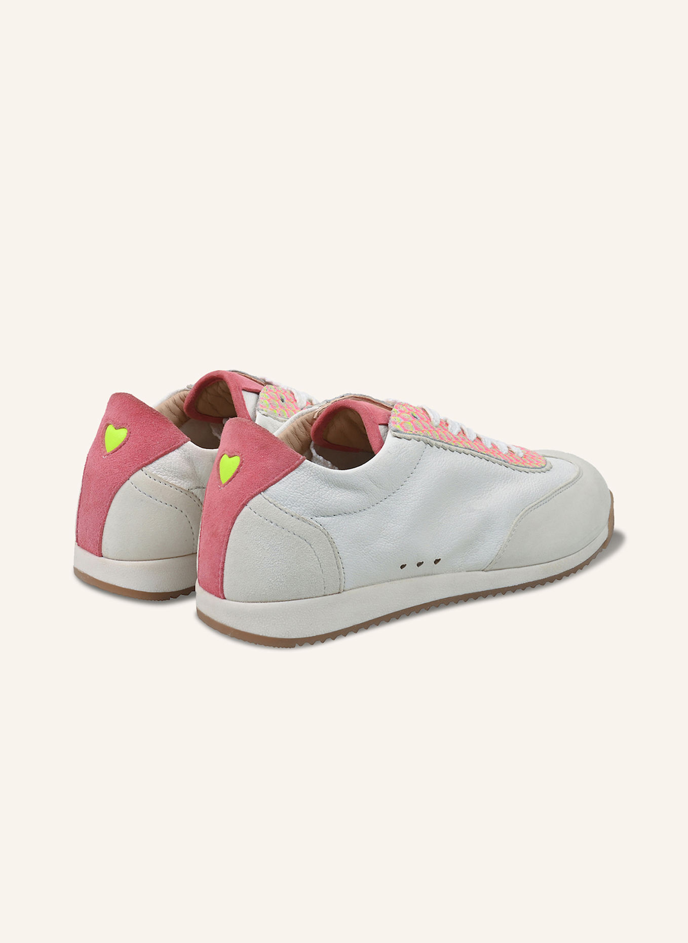 CRICKIT Sneaker TARA: WEISS/ PINK