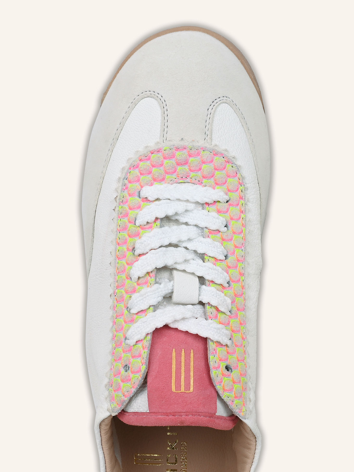 CRICKIT Sneaker TARA: WEISS/ PINK