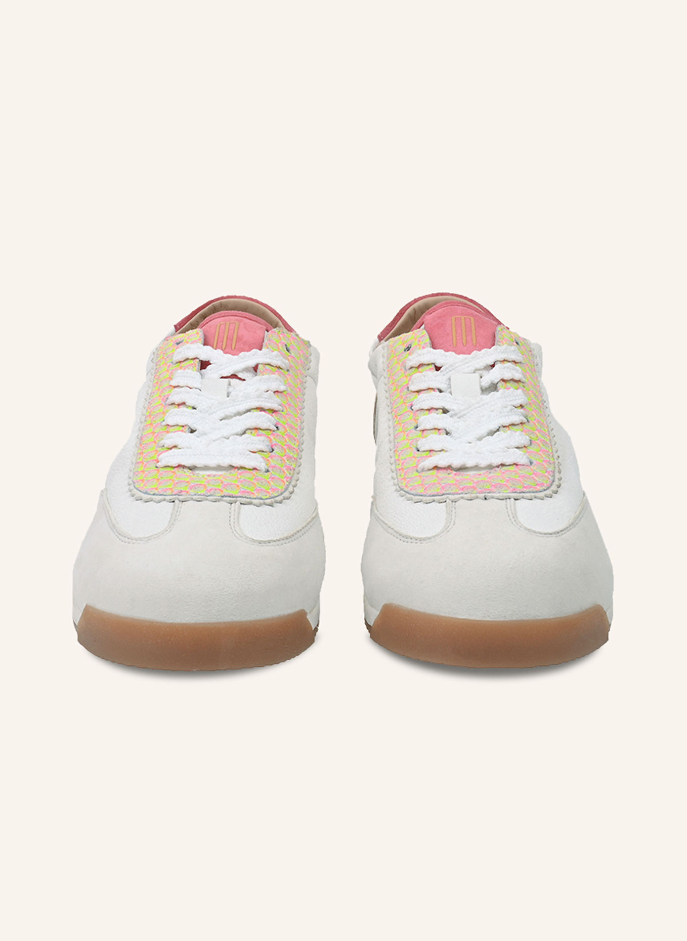 CRICKIT Sneaker TARA: WEISS/ PINK