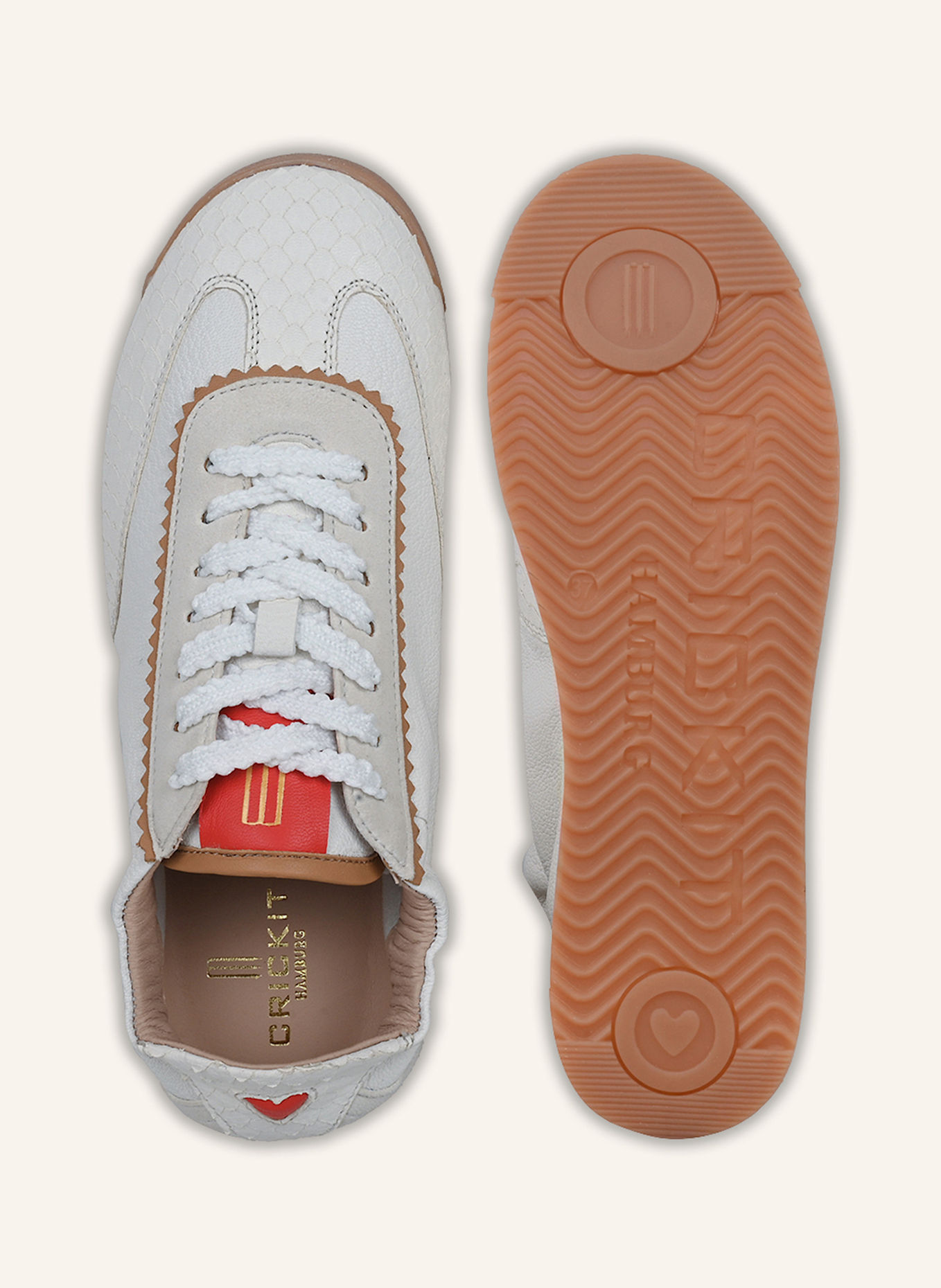 CRICKIT Sneaker TARA: WEISS